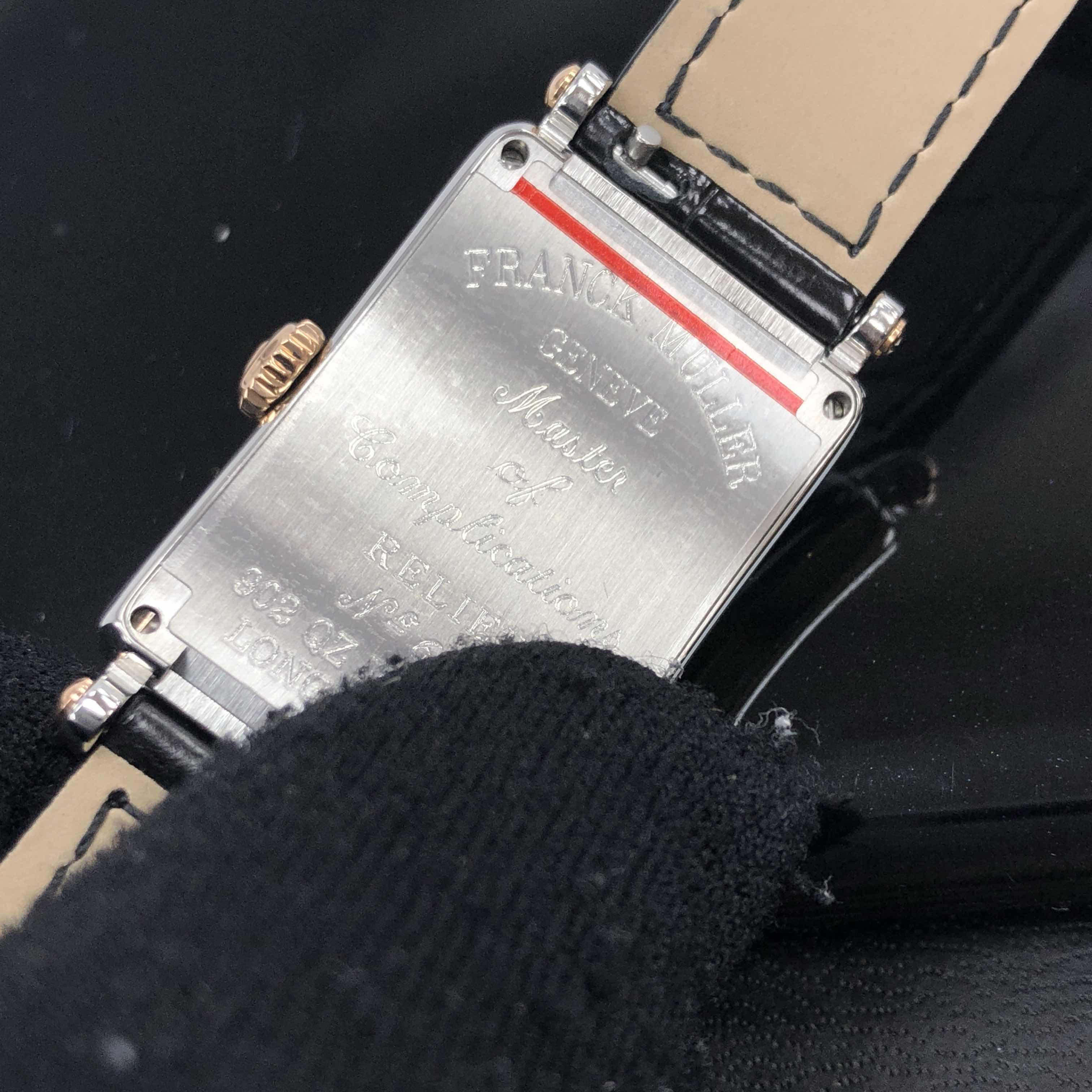 Franck Muller 902 QZ REL ST G (AC) LONG ISLAND Quartz Stainless Steel