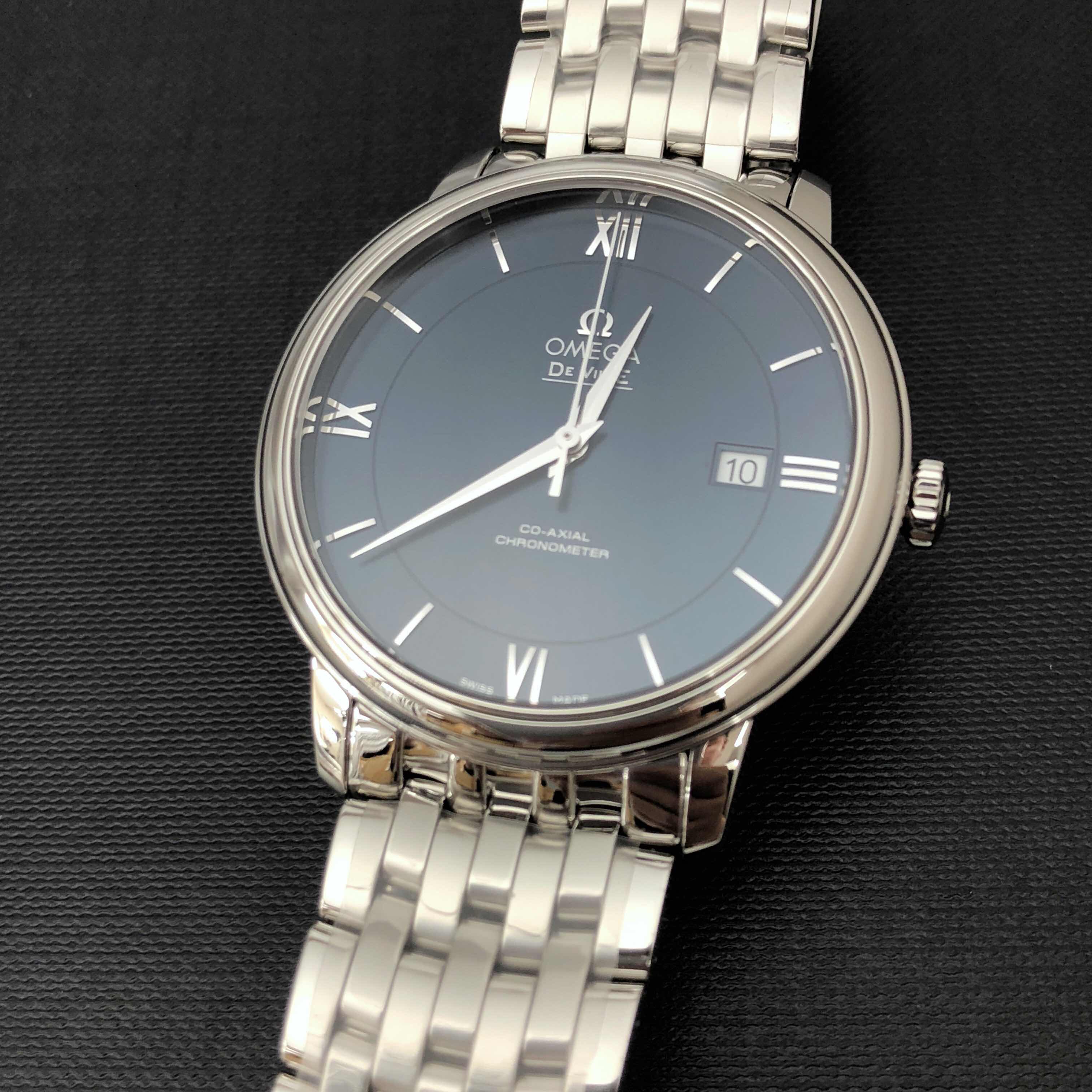 Omega 424.10.40.20.03.001 DE VILLE Automatic Stainless Steel