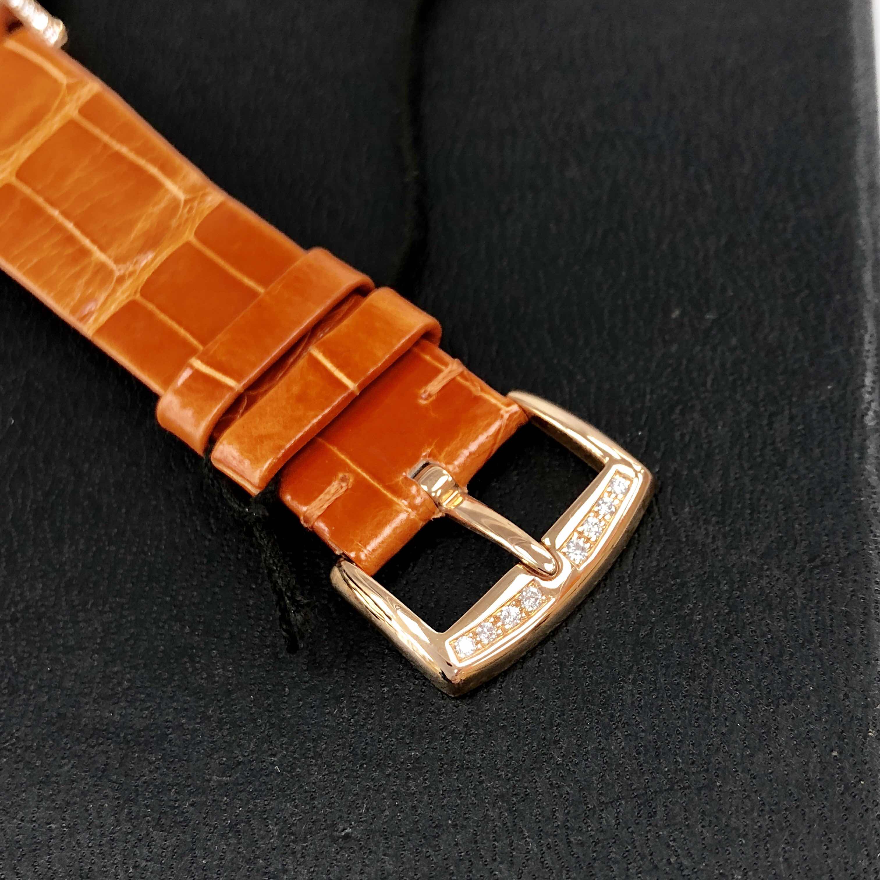 Franck Muller 8038 QZ COL DRM R D (5N) ROUND Quartz 18kt Rose Gold & Diamonds