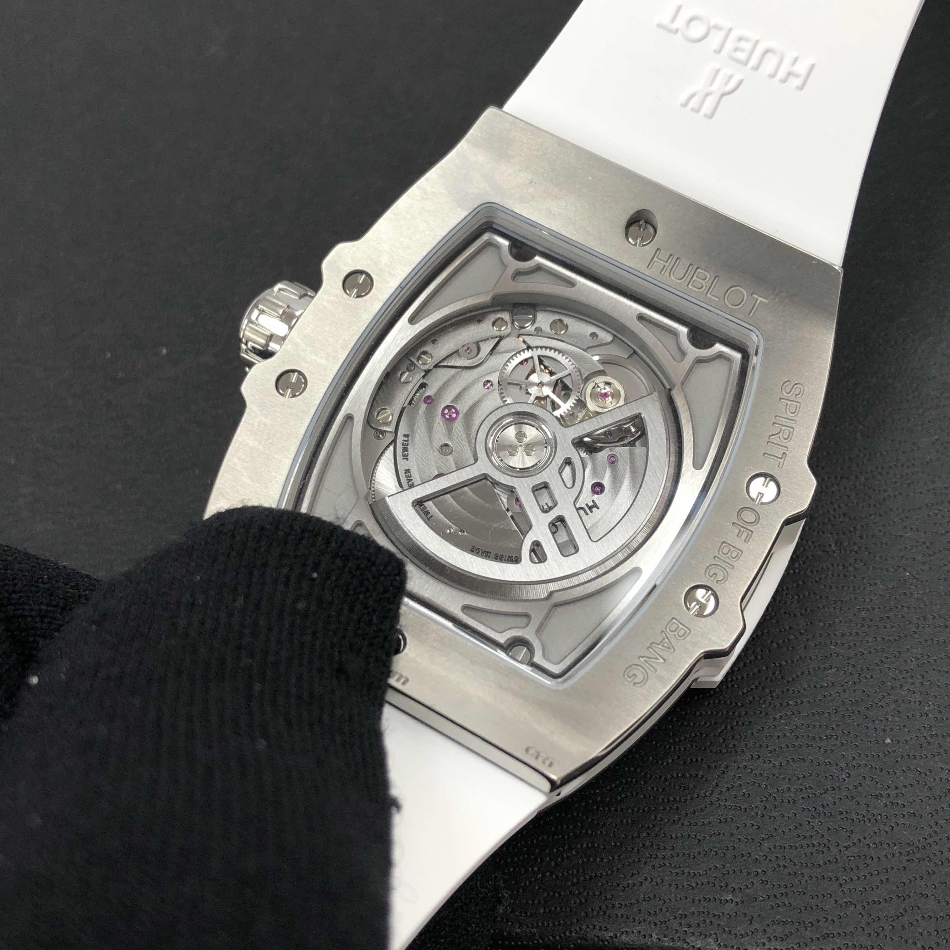 Hublot 647.NE.2070.RW.1604 SPIRIT OF BIG BANG Automatic Titanium & Diamond