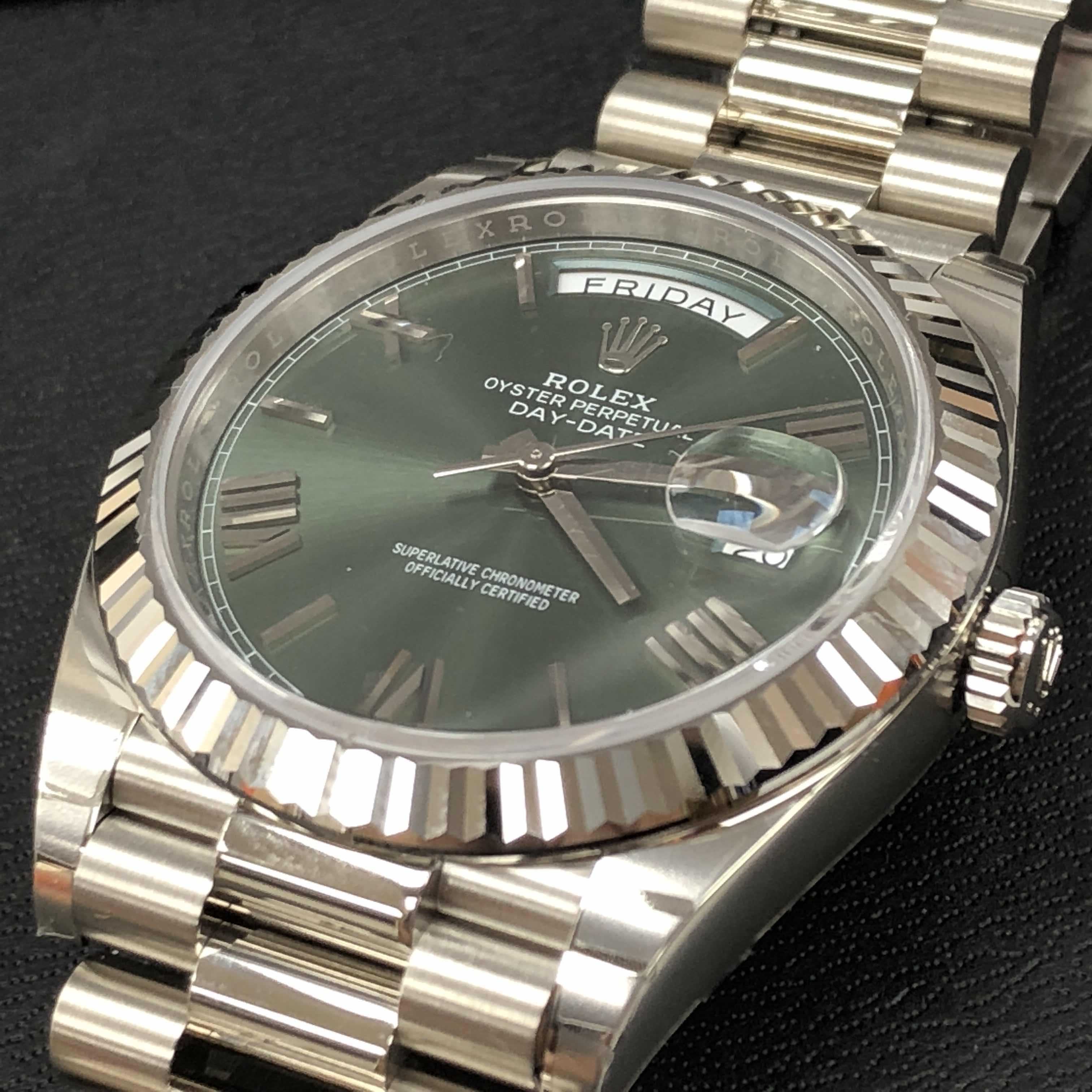 Rolex 228239-0033 DAY-DATE Automatic 18kt White Gold