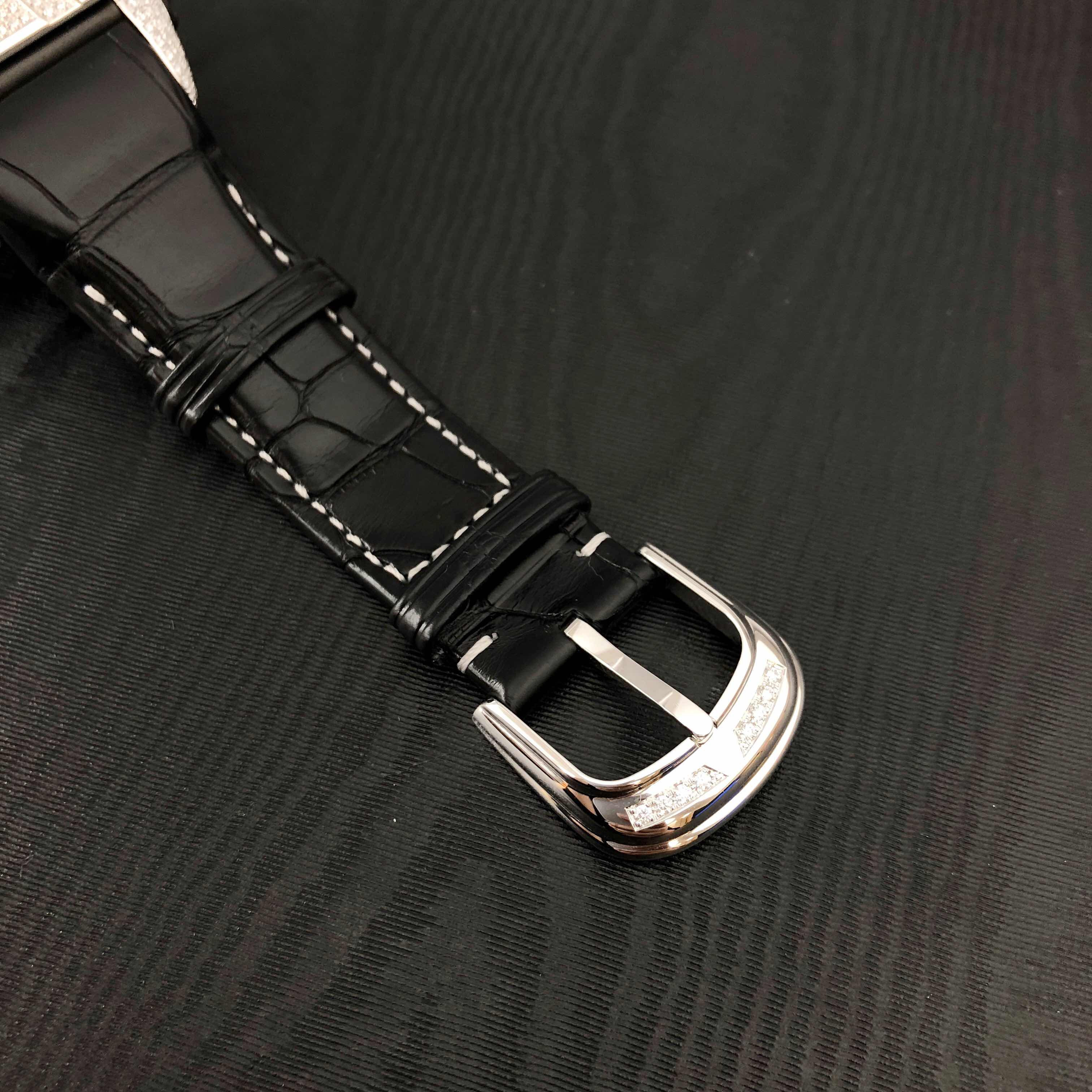 Franck Muller 8900 SC DT GPG FULL D CD (TT.NR.AC) Automatic 18kt White Gold & Diamond