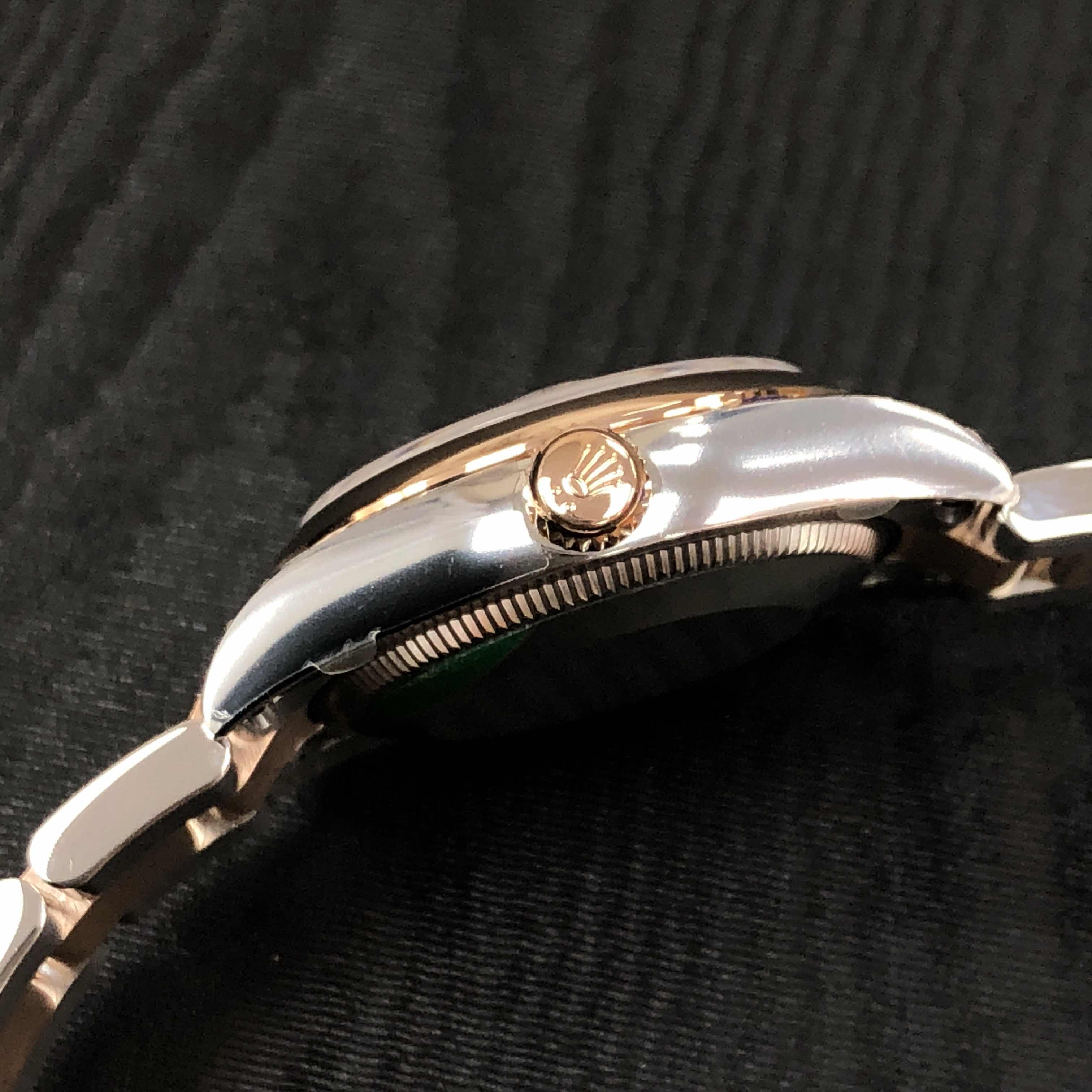 Rolex 178241PURRNVIDIA_O DATEJUST Automatic 18kt Rose Gold & Steel