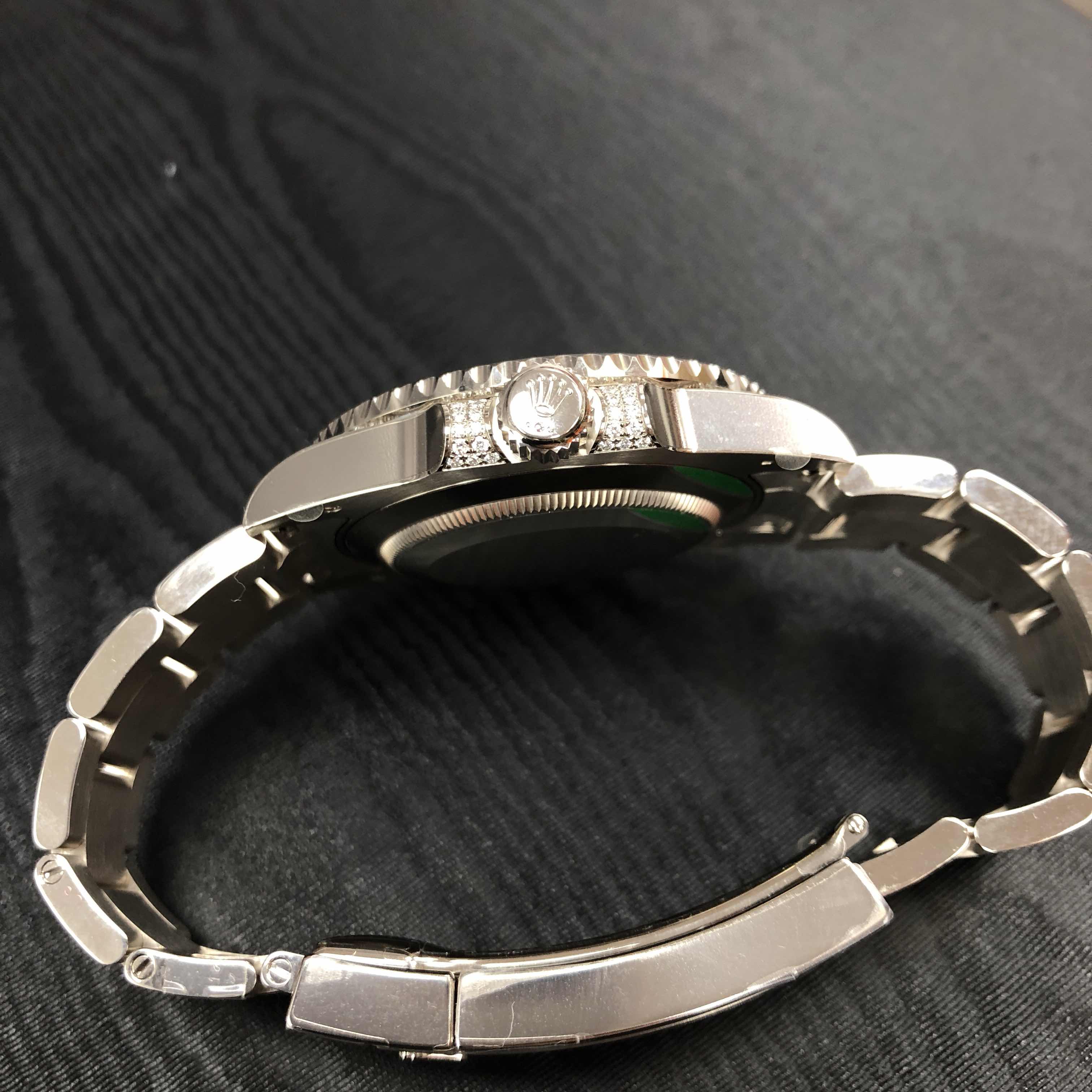 Rolex 116659SABR-BL_O SUBMARINER Automatic 18kt White Gold & Sapphire