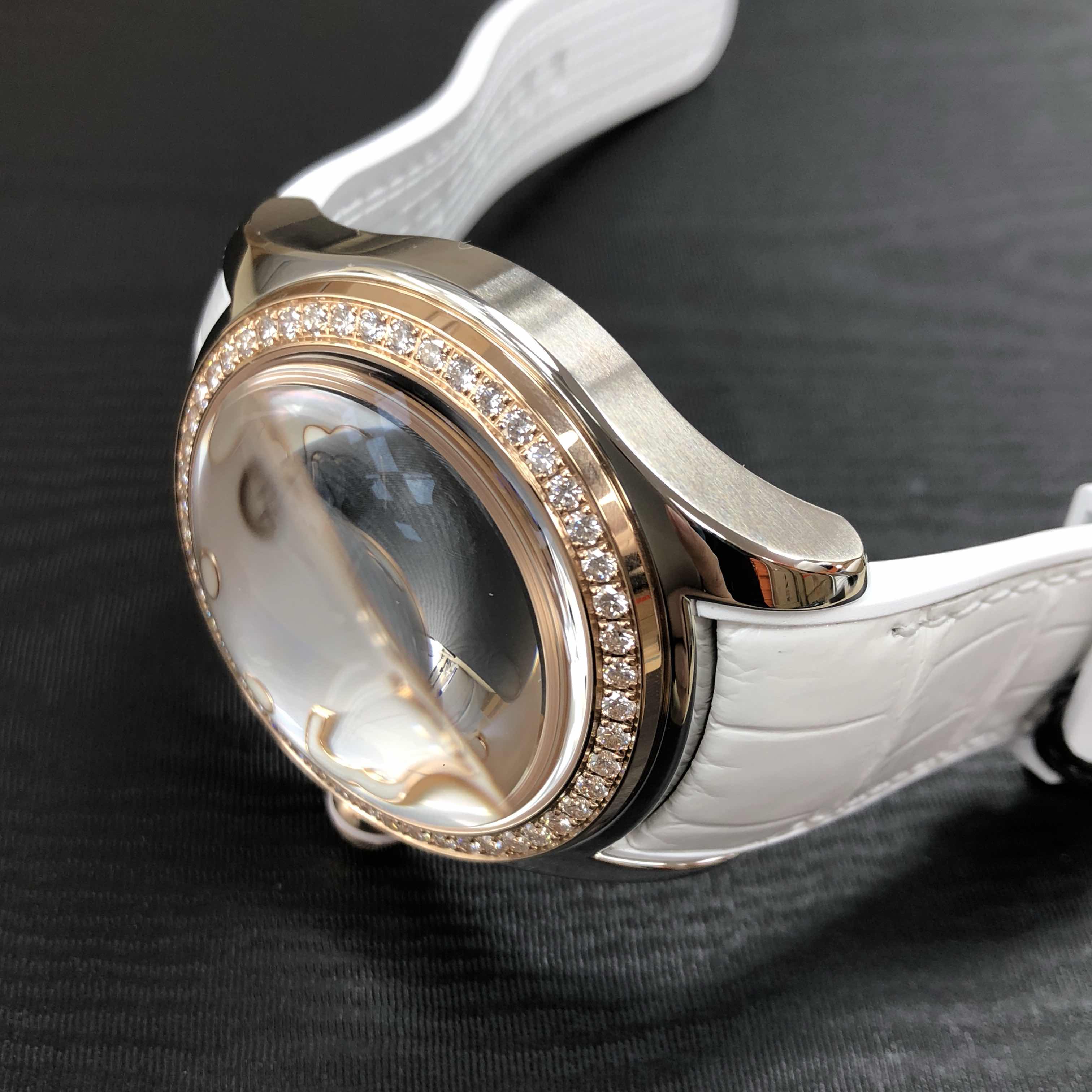 Corum 295.100.29/0009 DN04 BUBBLE Automatic 18kt Rose Magic & Diamond