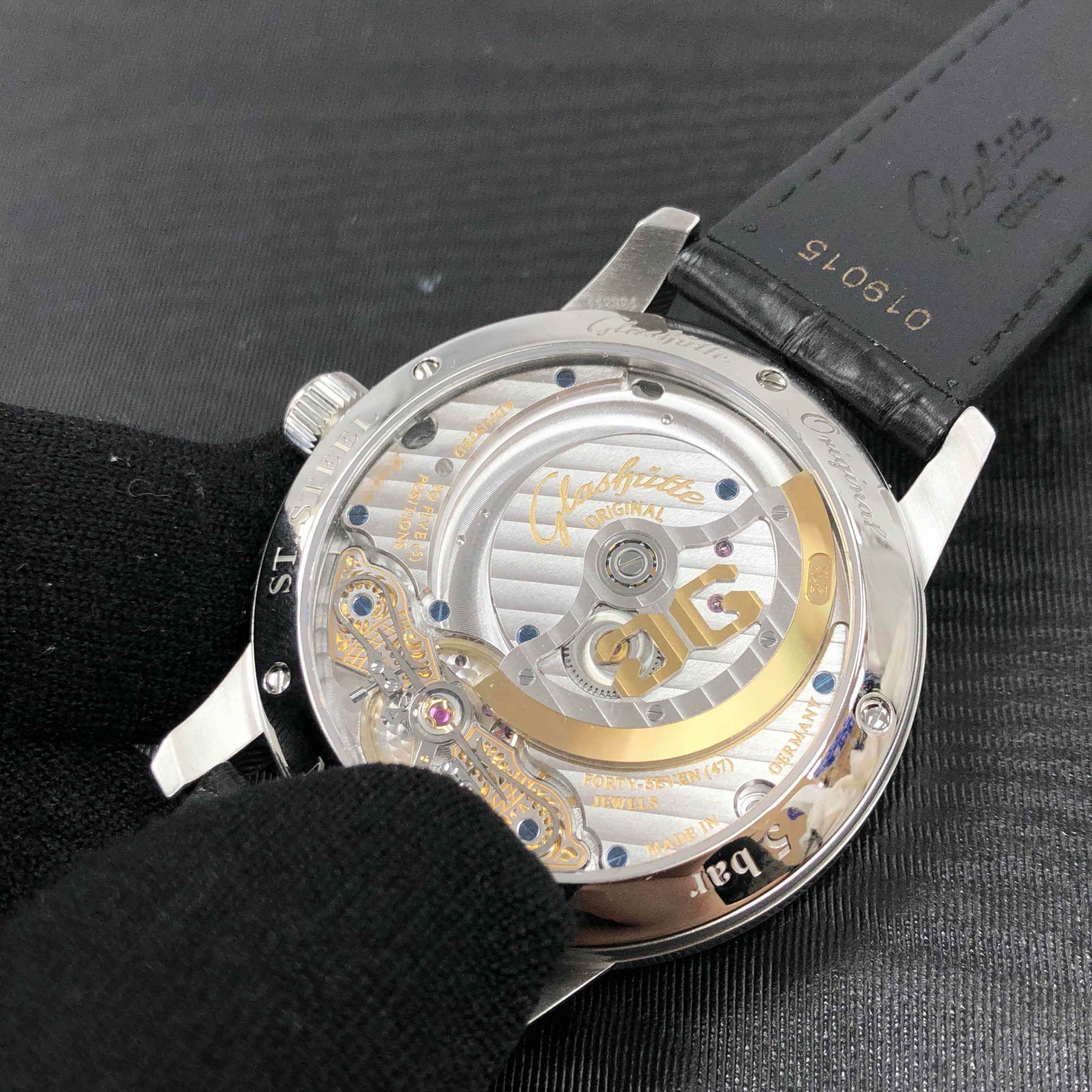 Glashutte 1-90-02-42-32-50 PRIMA LUNA Automatic Stainless Steel