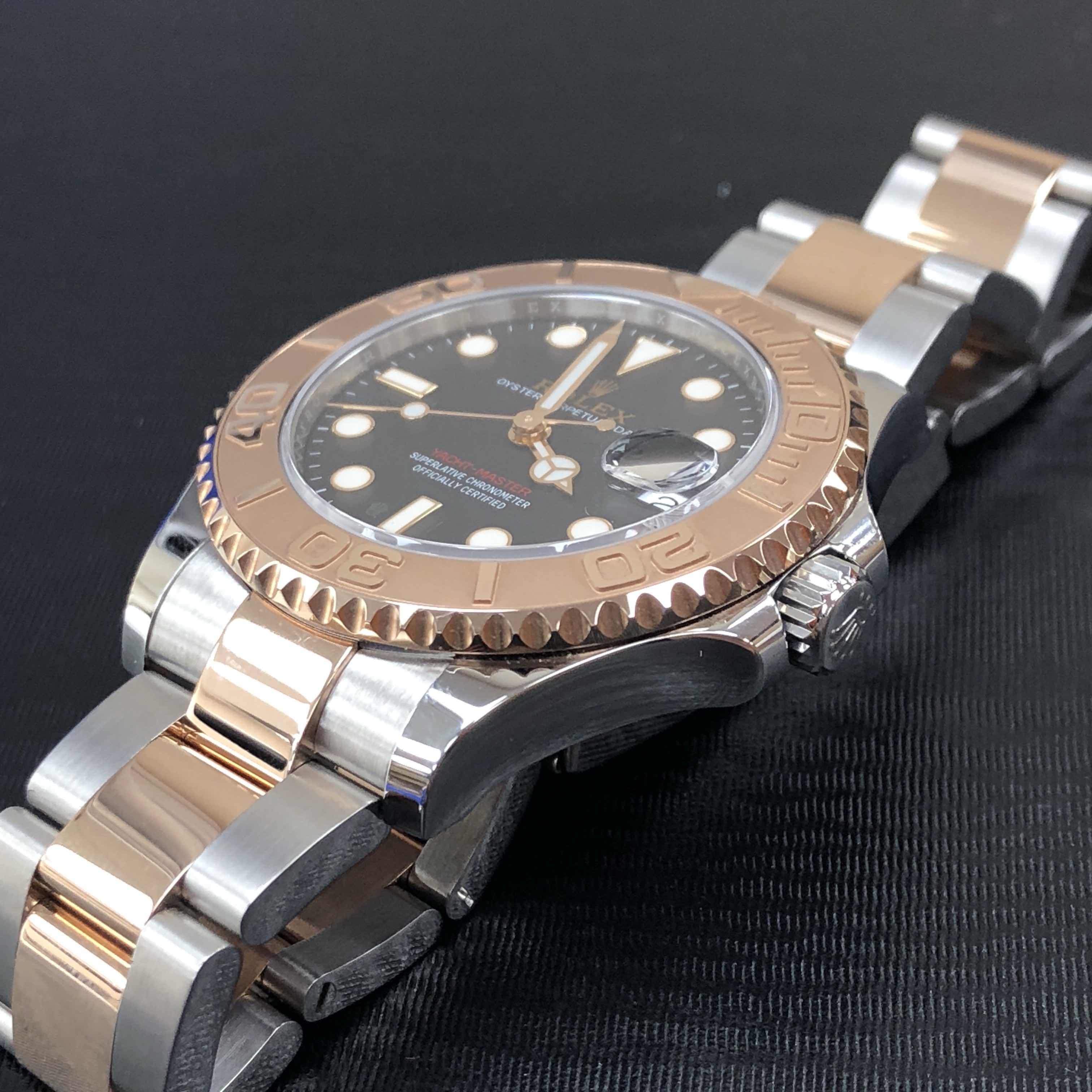 Rolex 268621-0004 YACHT MASTER Automatic 18kt Rose Gold & Steel