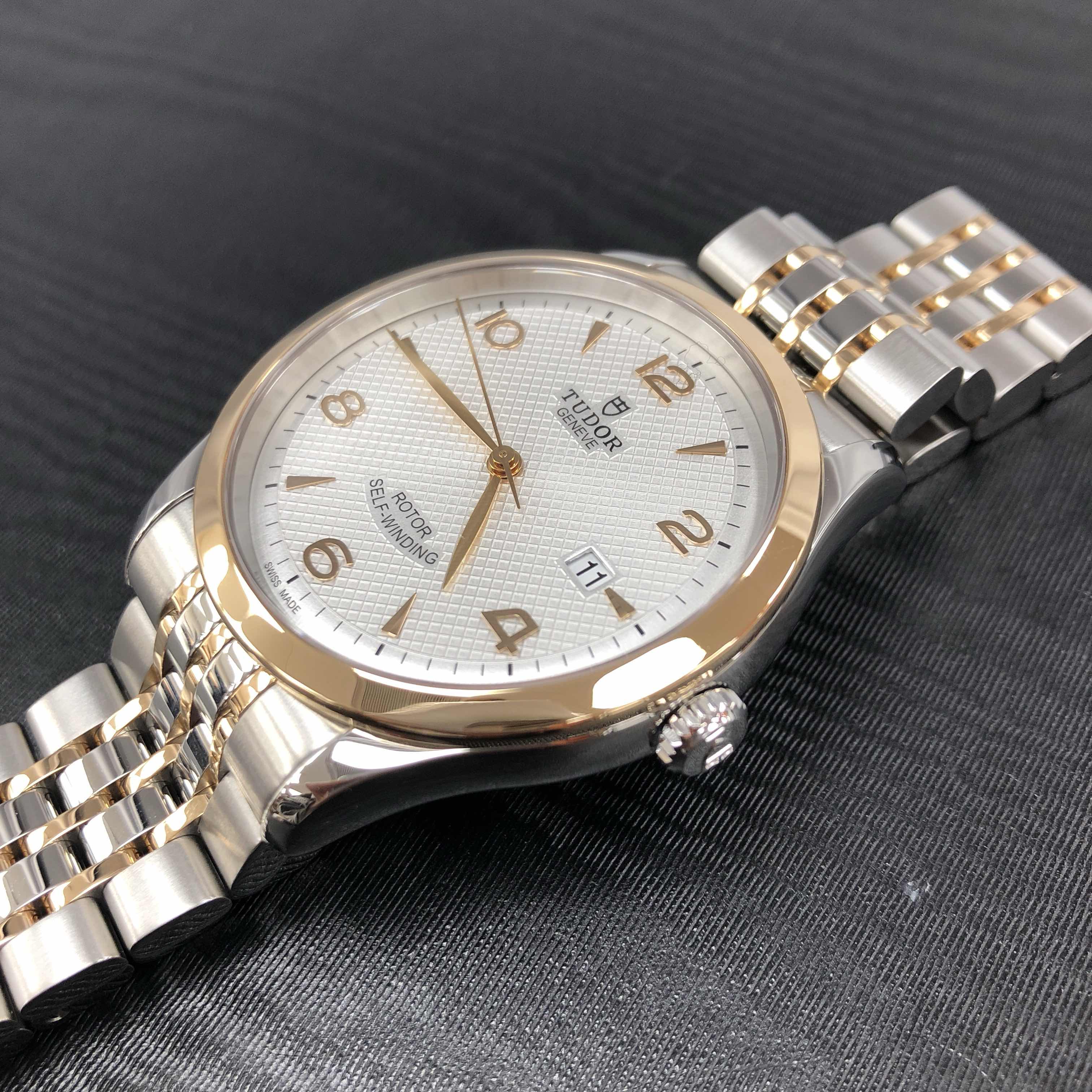 Tudor 91651-67071-SV 1926 Automatic 18kt Rose Gold & Steel