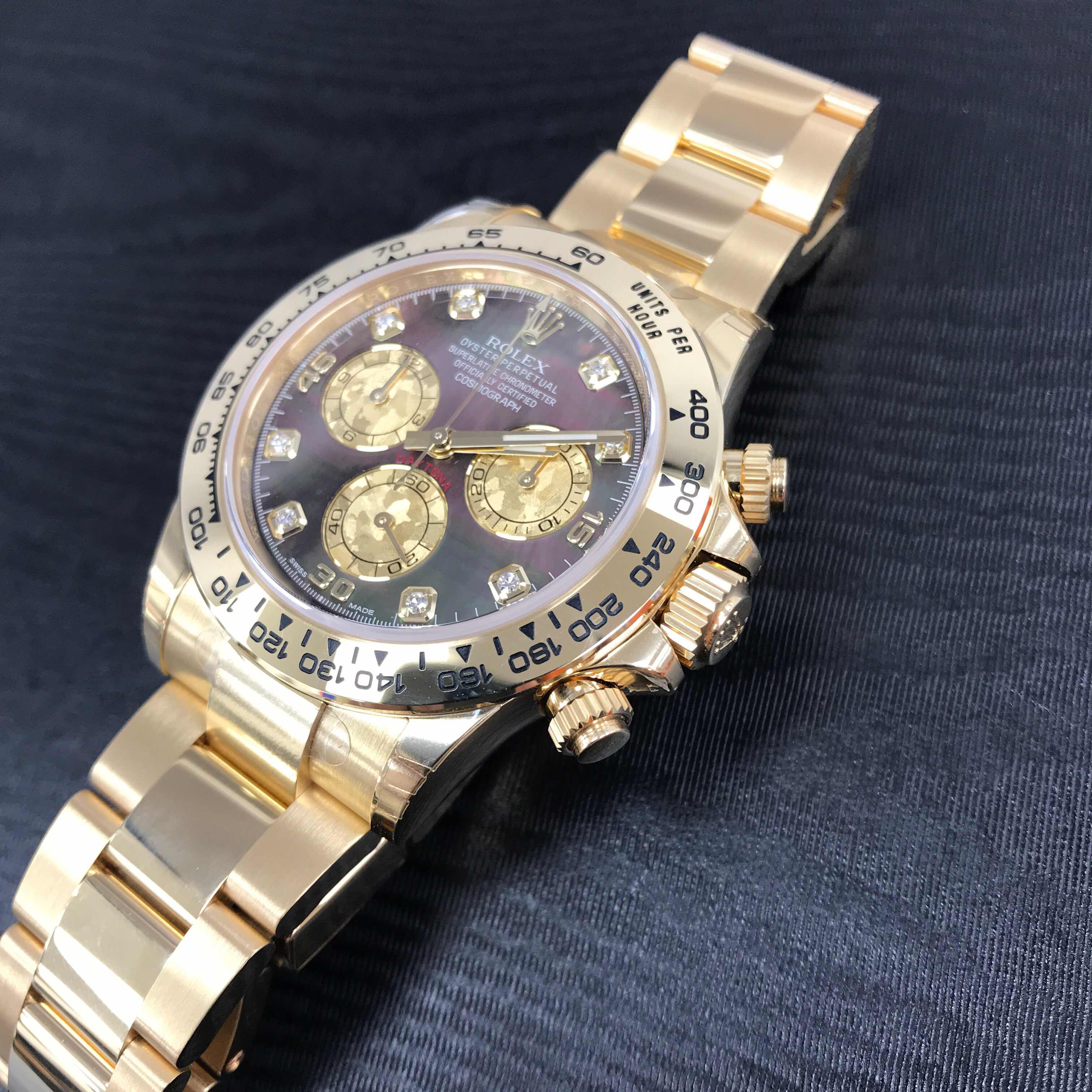 Rolex 116508NCBK8DI DAYTONA Automatic 18kt Yellow Gold