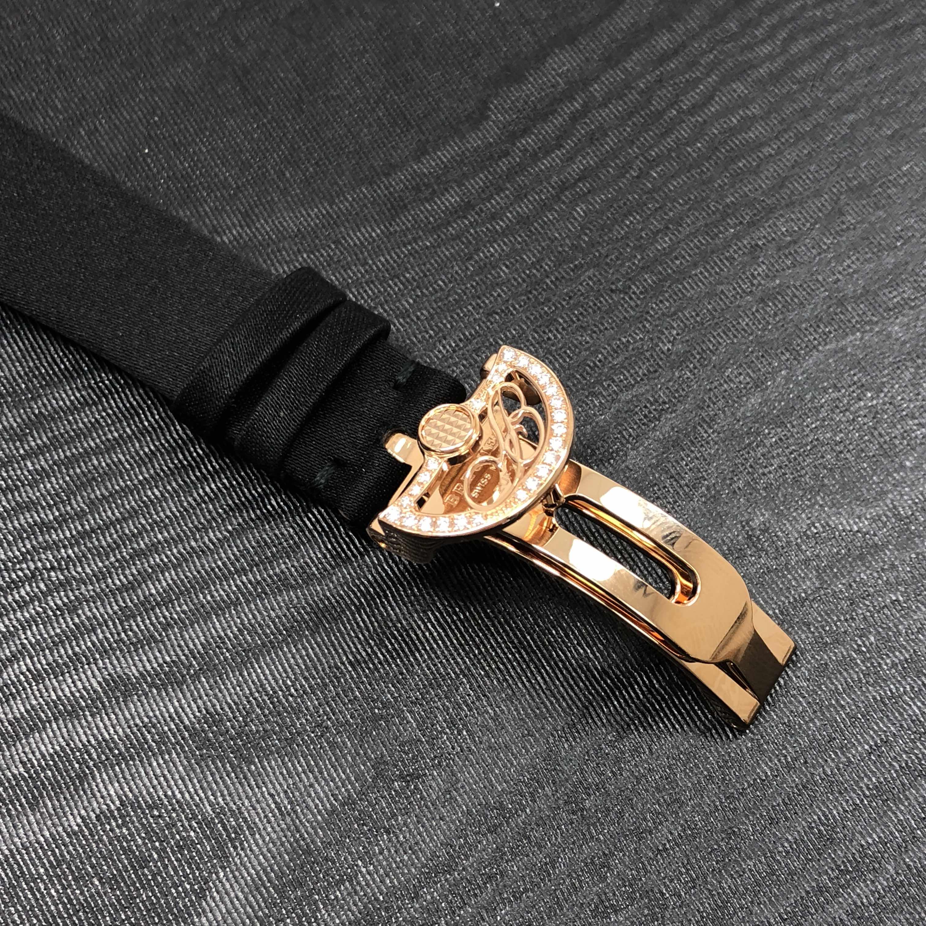 Breguet 8908BR/5T/864/D00D REINE DE NAPLES Automatic 18kt Rose Gold & Diamonds