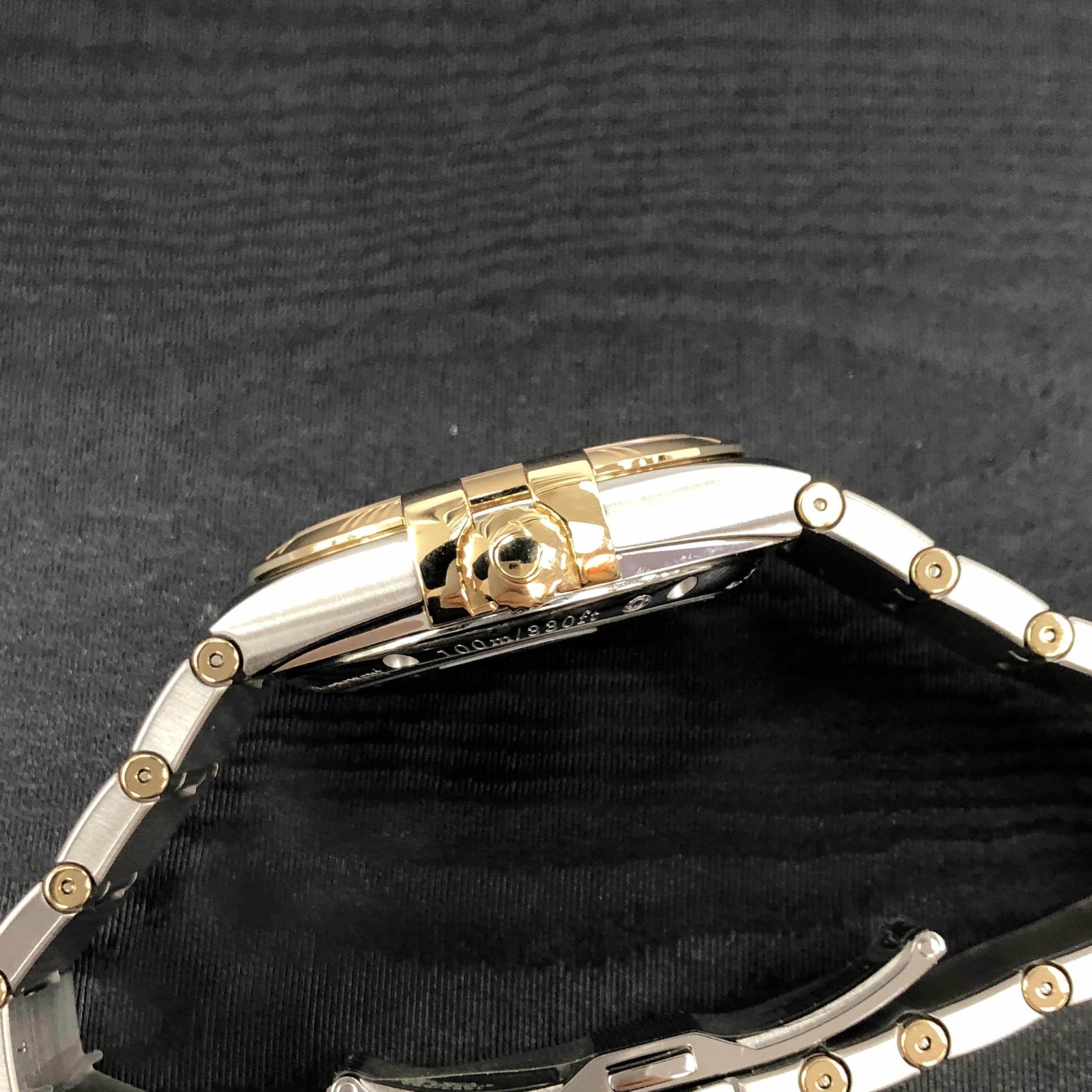 Omega 123.20.38.21.08.002 CONSTELLATION Automatic 18kt Gold & Steel