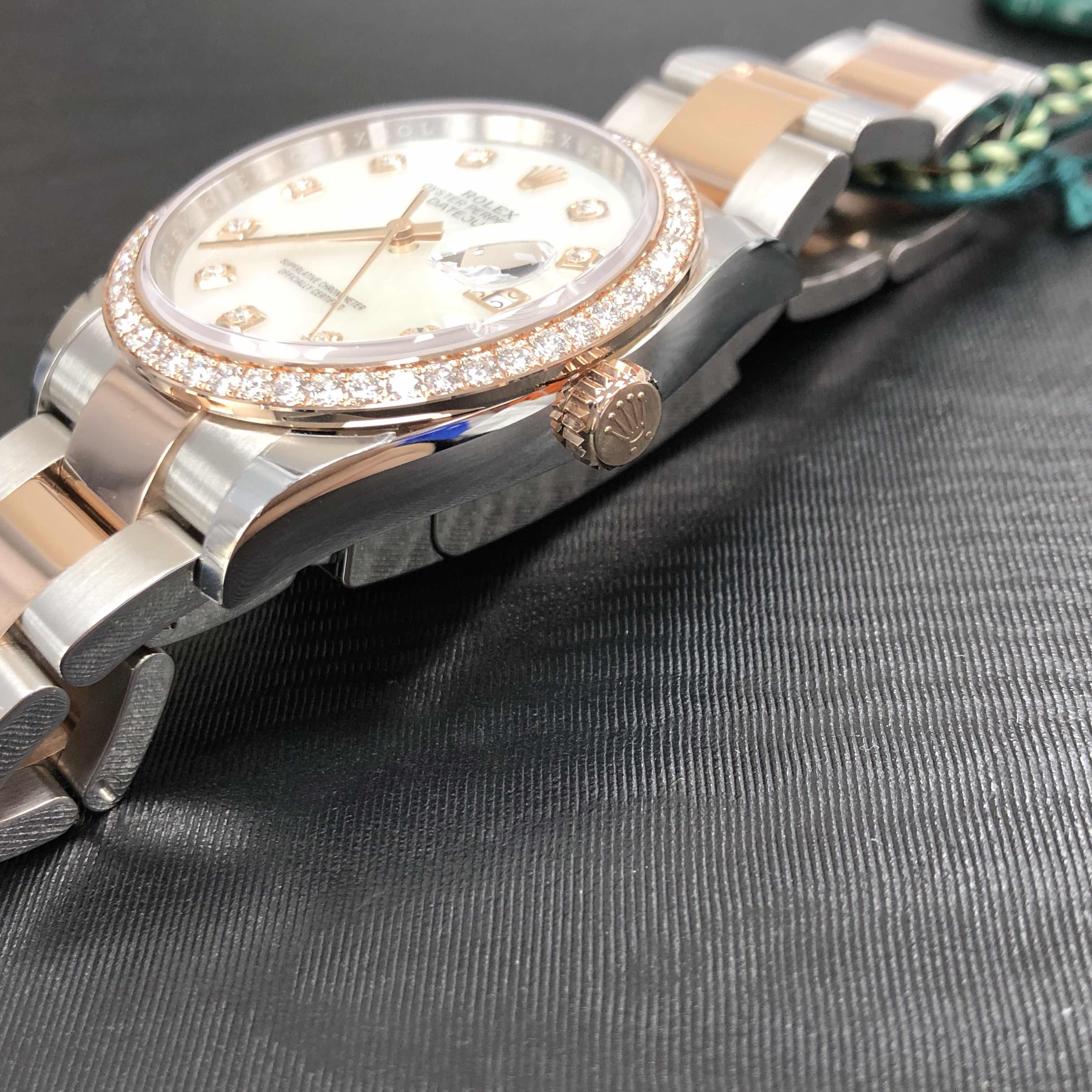 Rolex 126281RBR-0010 DATEJUST Automatic 18kt Rose Magic & Diamond
