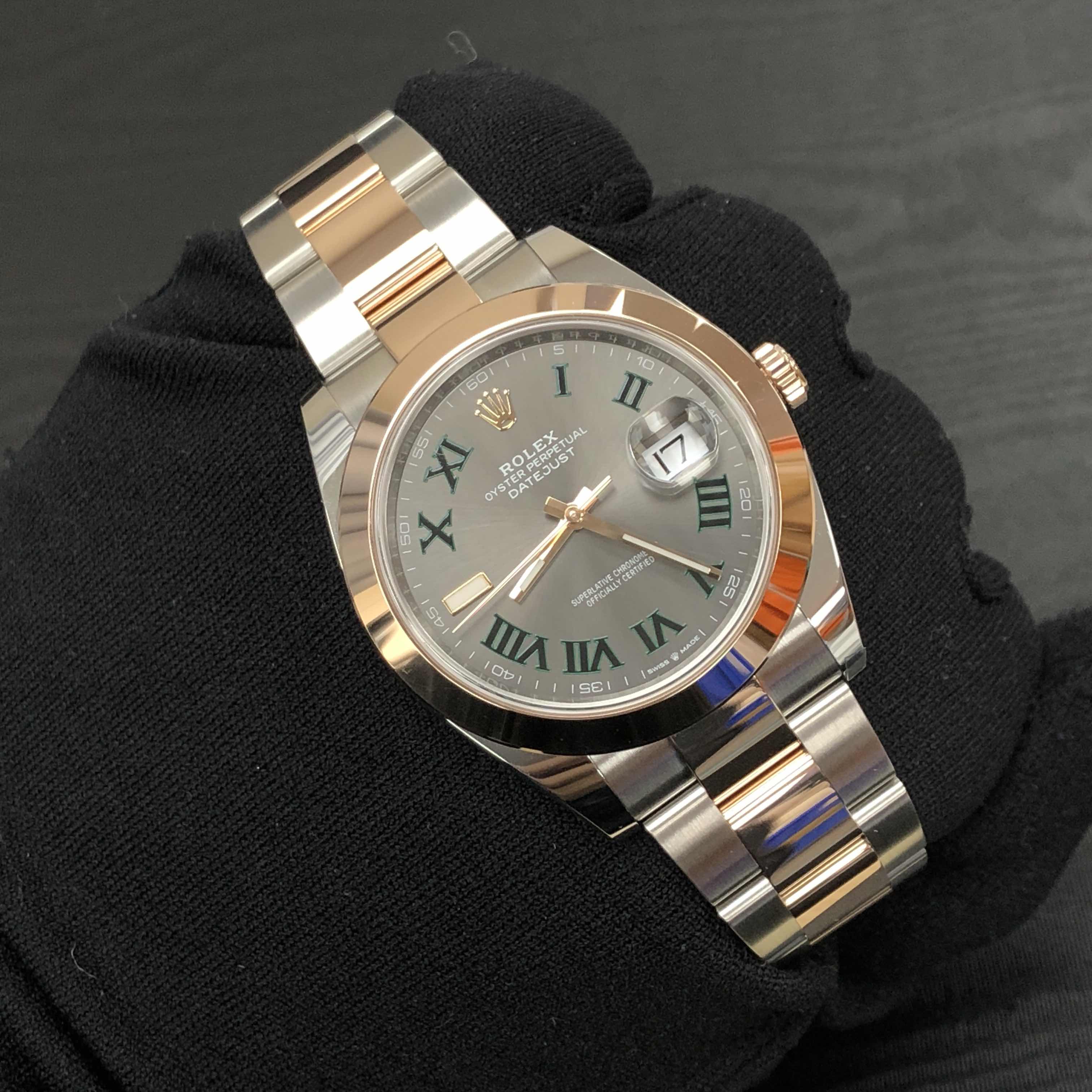 Rolex 126301-0015 DATEJUST Automatic 18kt Rose Gold & Steel