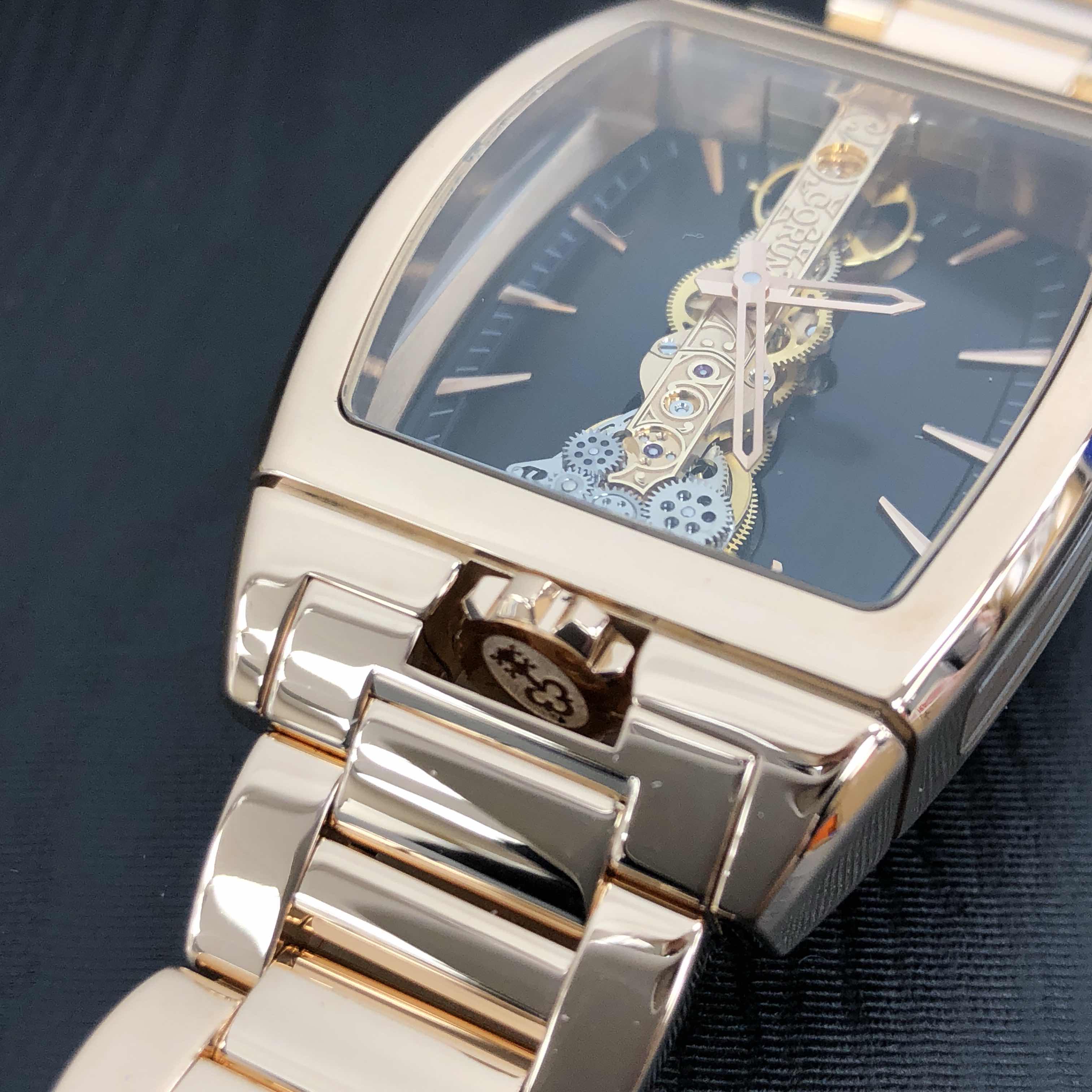 Corum 113.150.55/V100 FN02 GOLDEN BRIDGE Manual Wind 18kt Rose Gold