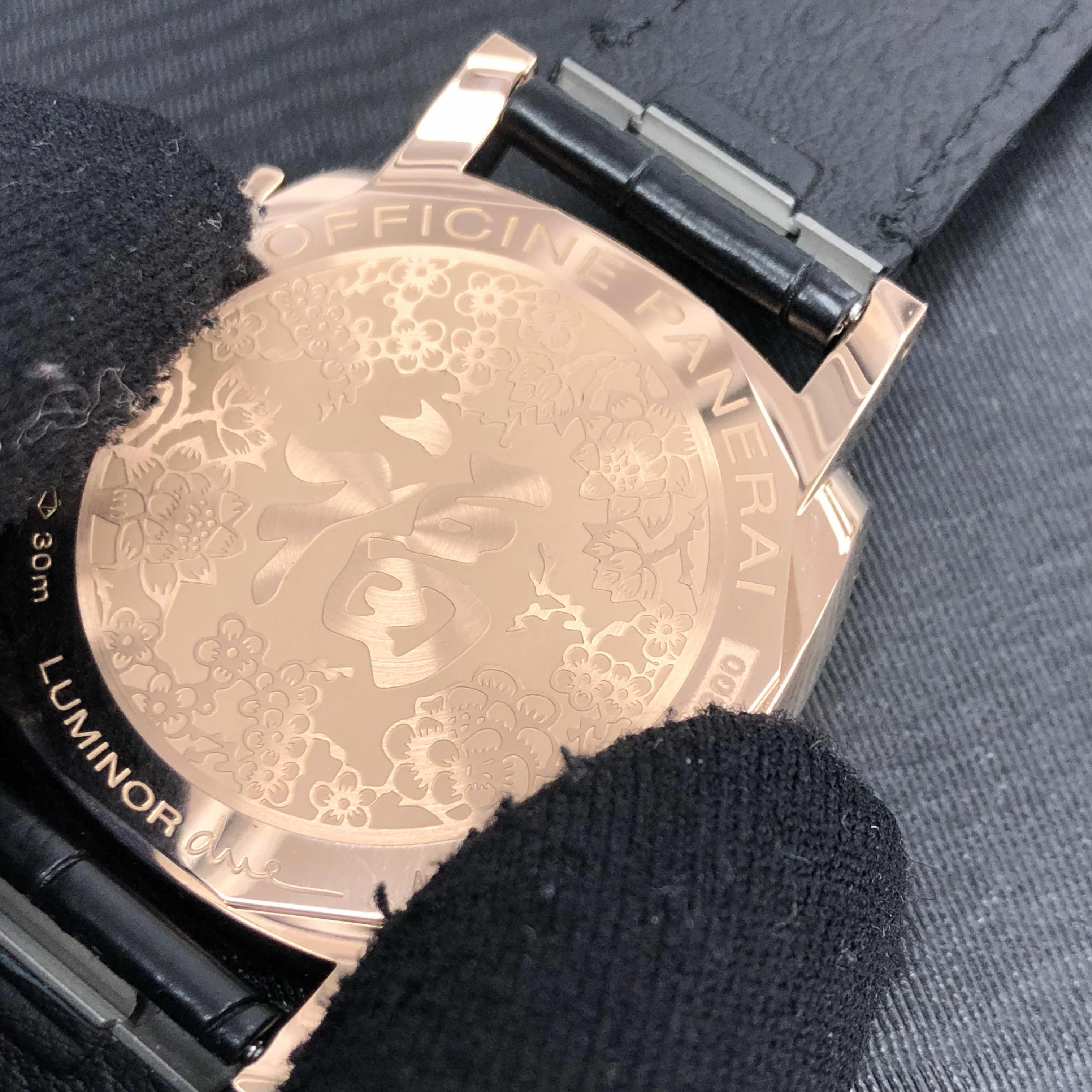 Panerai PAM00908 LUMINOR Automatic 18kt Rose Gold