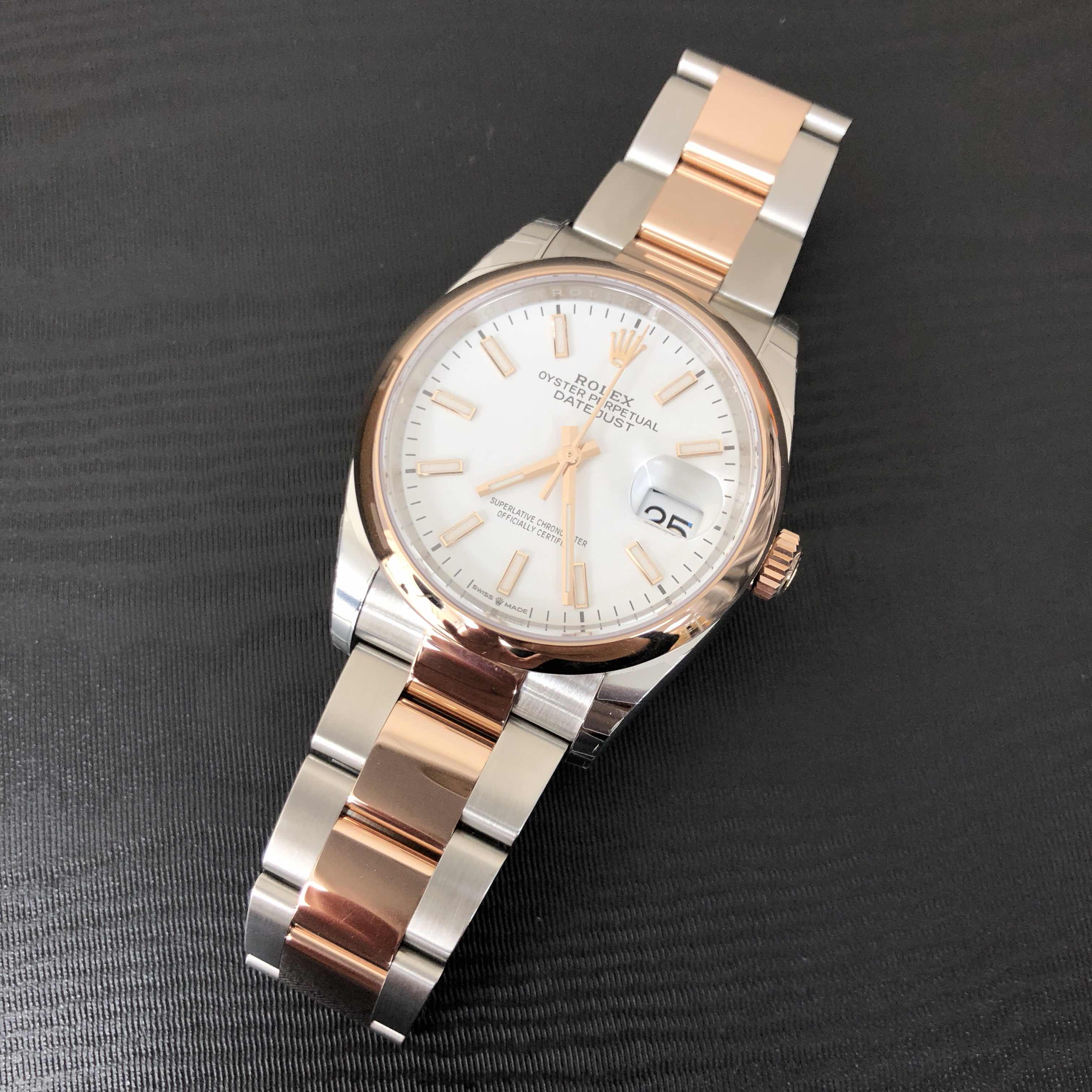 Rolex 126201-0018 DATEJUST Automatic 18kt Rose Gold & Steel
