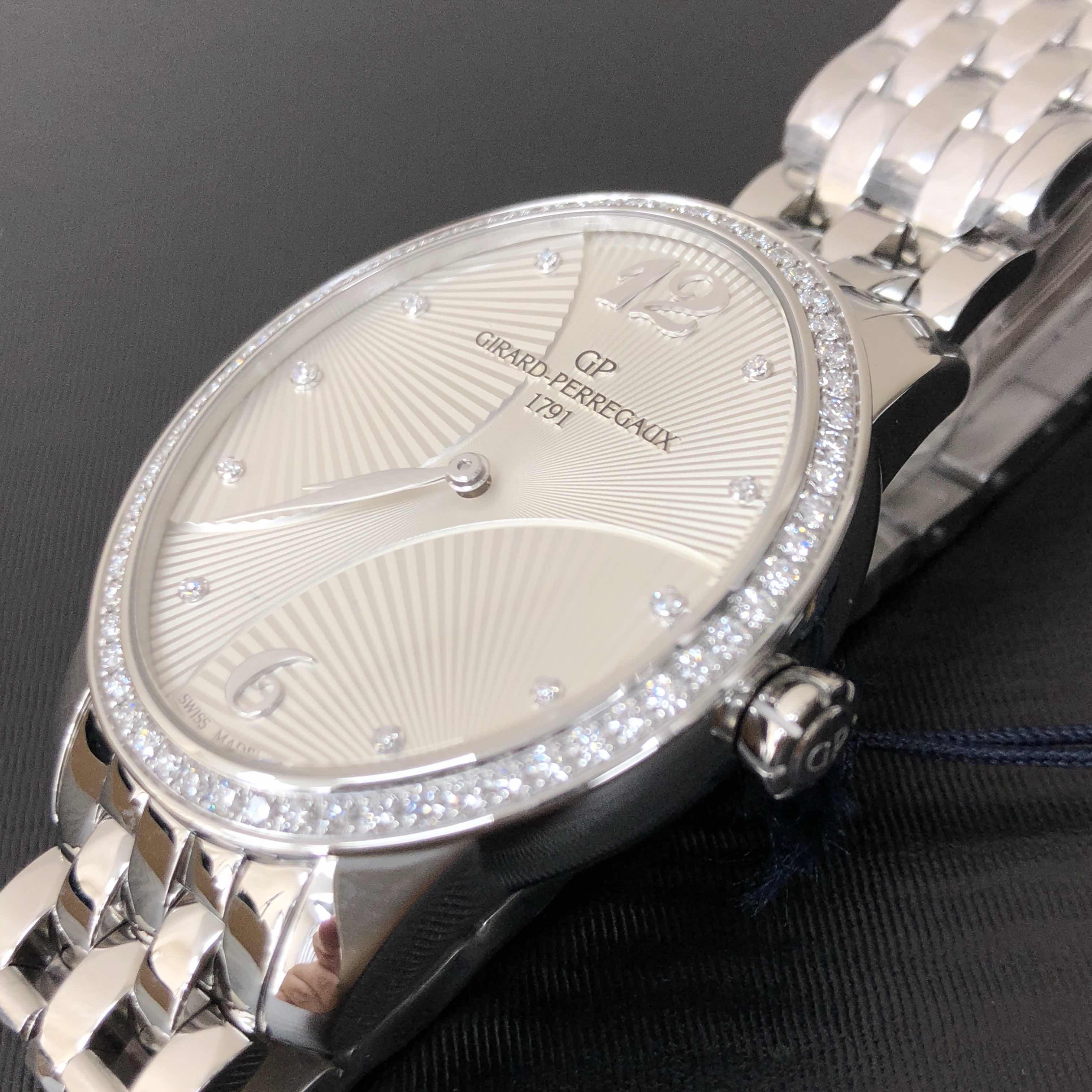 Girard Perregaux 80493D11A161-11A CATS EYE Automatic Stainless Steel & Diamonds