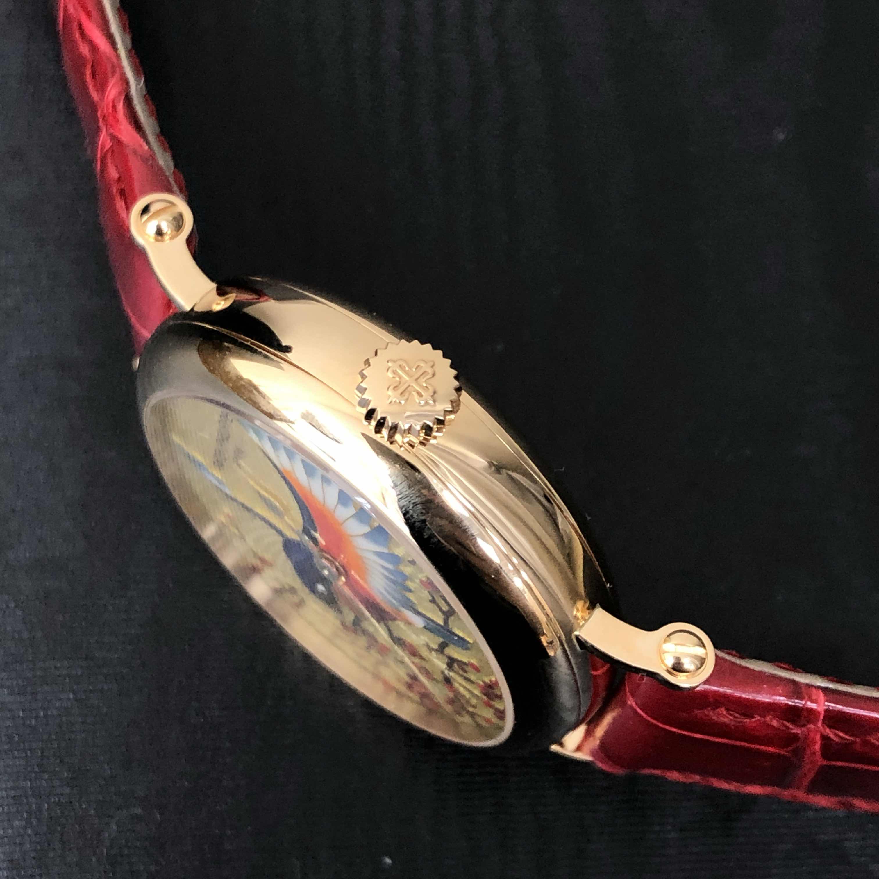 Patek Philippe 7000/50R-001 RARE HANDCRAFTS Automatic 18kt Rose Gold