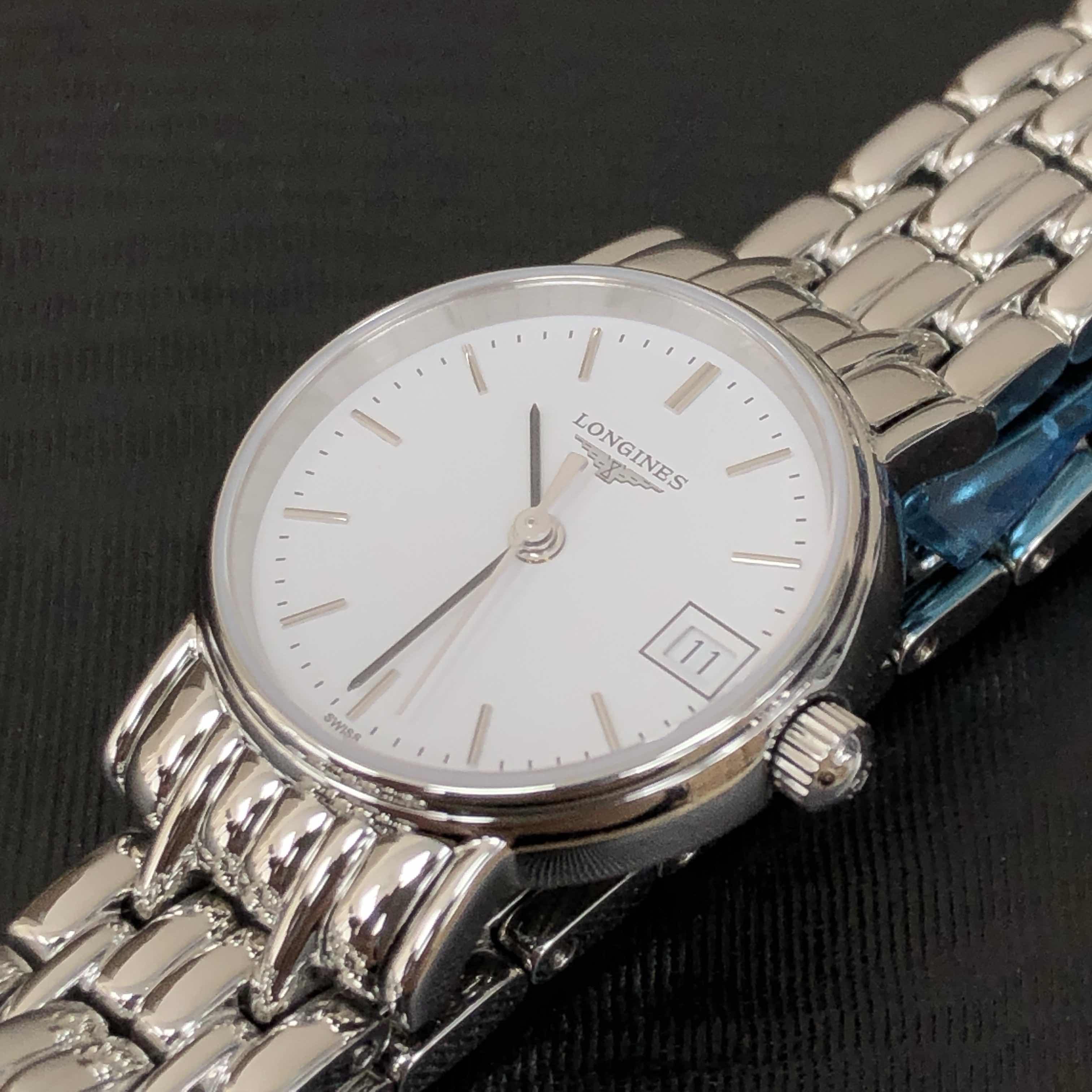 Longines L4.319.4.12.6 PRESENCE Quartz Stainless Steel