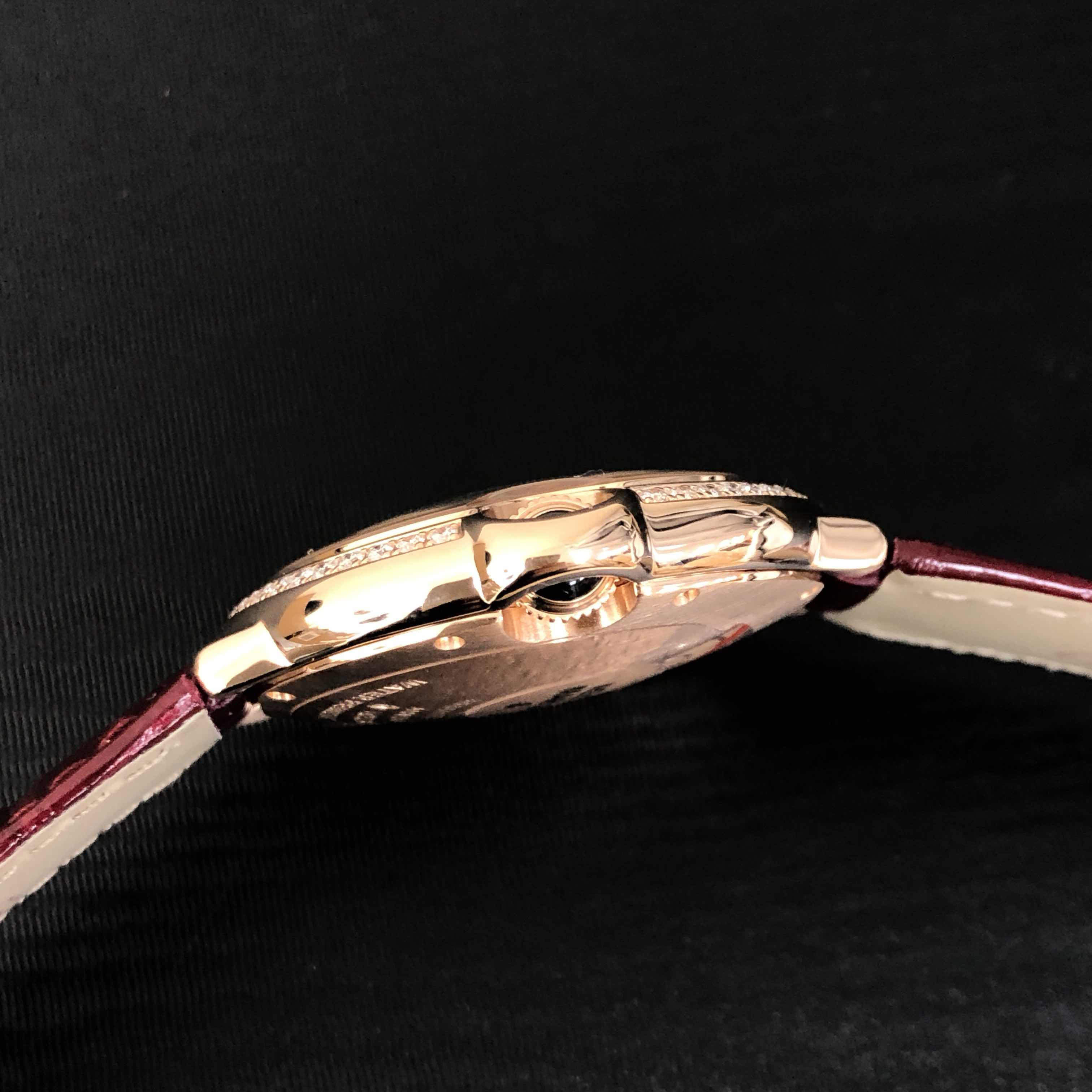 Cartier WJBB0034 BALLON BLEU Automatic 18kt Rose Gold & Diamonds