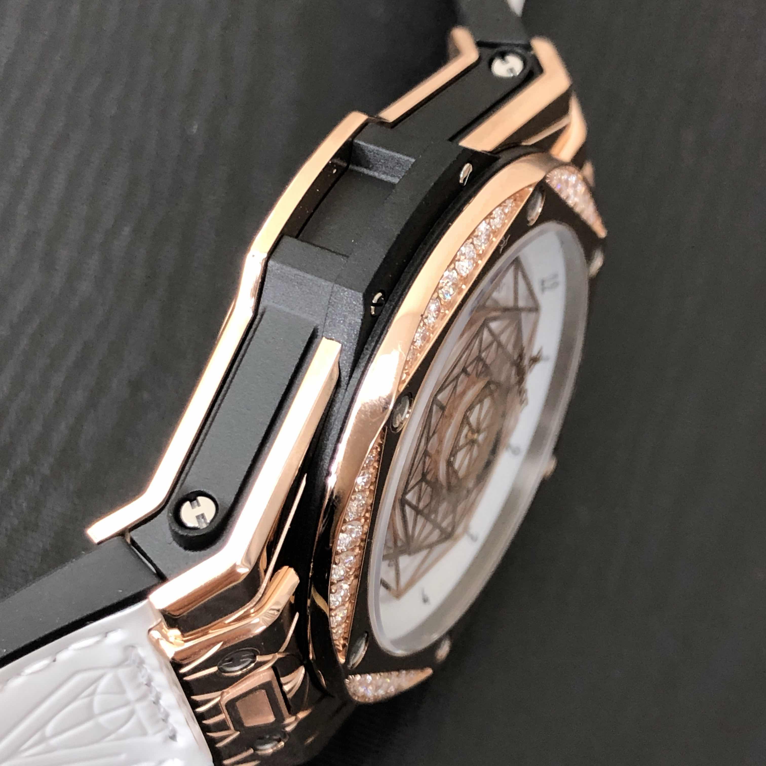 Hublot 465.OS.2028.VR.1204.MXM19 BIG BANG Automatic 18kt Rose Gold & Diamonds