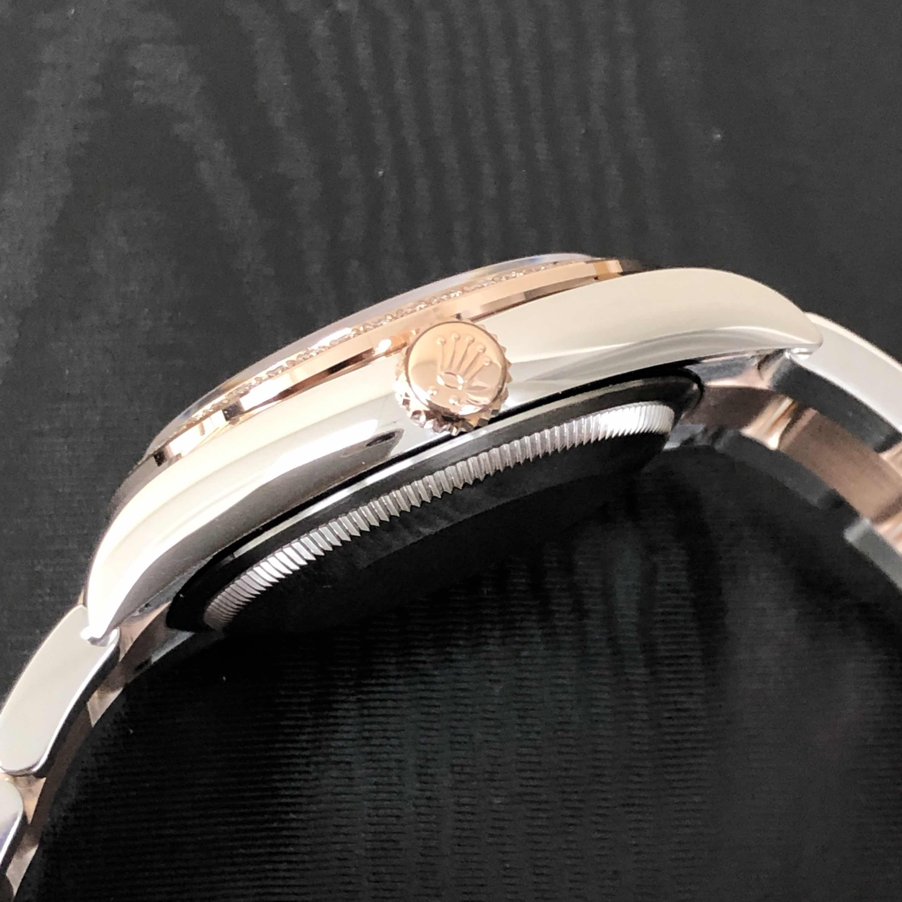 Rolex 126281RBR-0012 DATEJUST Automatic 18kt Rose Magic & Diamond