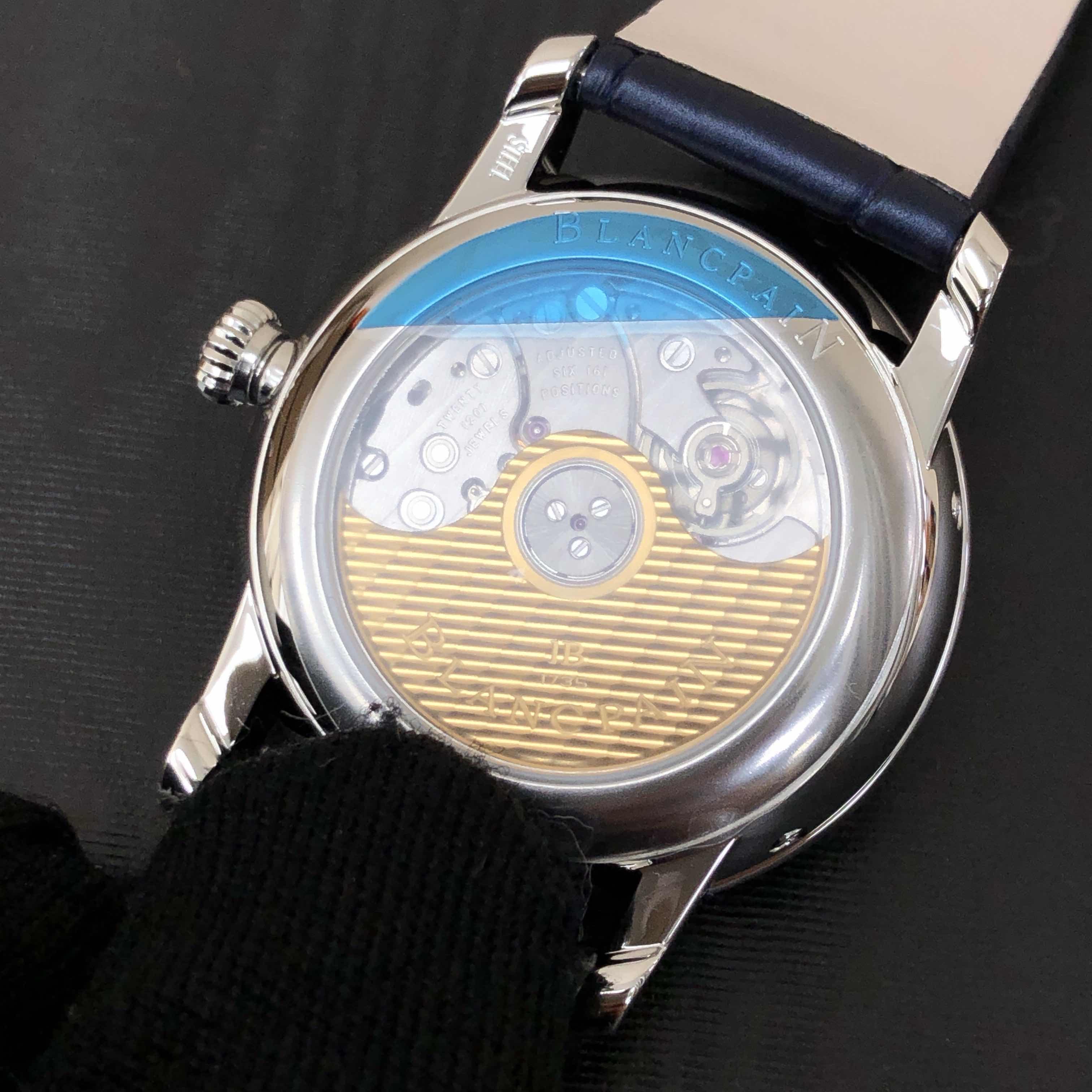 Blancpain 6126-4628-55B CLASSIC Automatic Stainless Steel & Diamonds