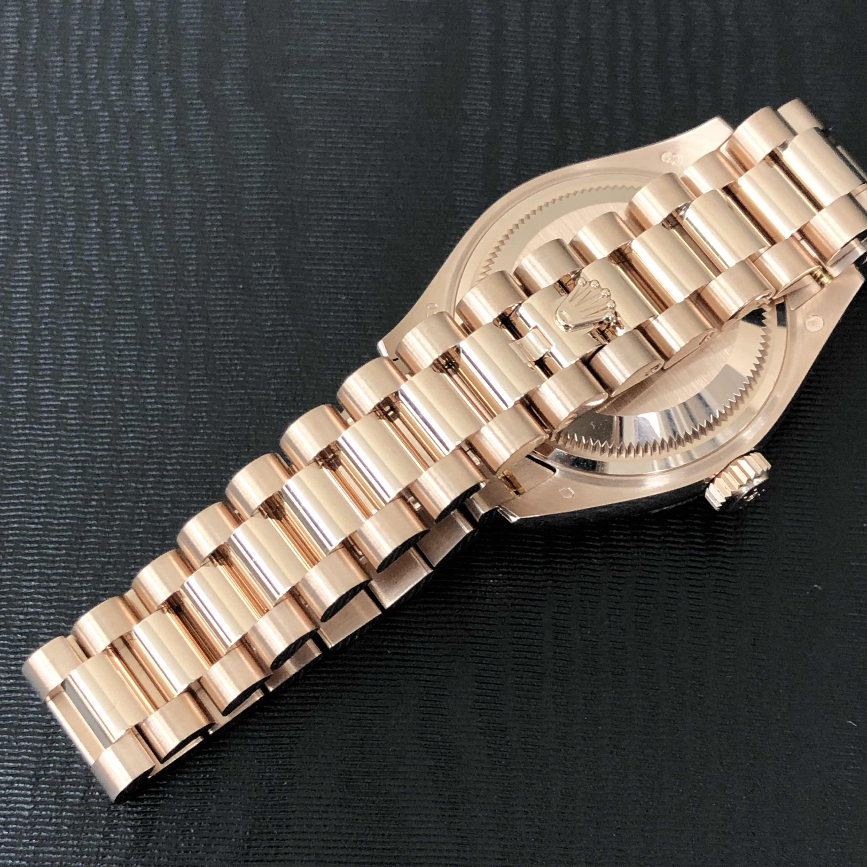 Rolex 279135RBR-0017 LADY DATEJUST Automatic 18kt Rose Gold & Diamonds