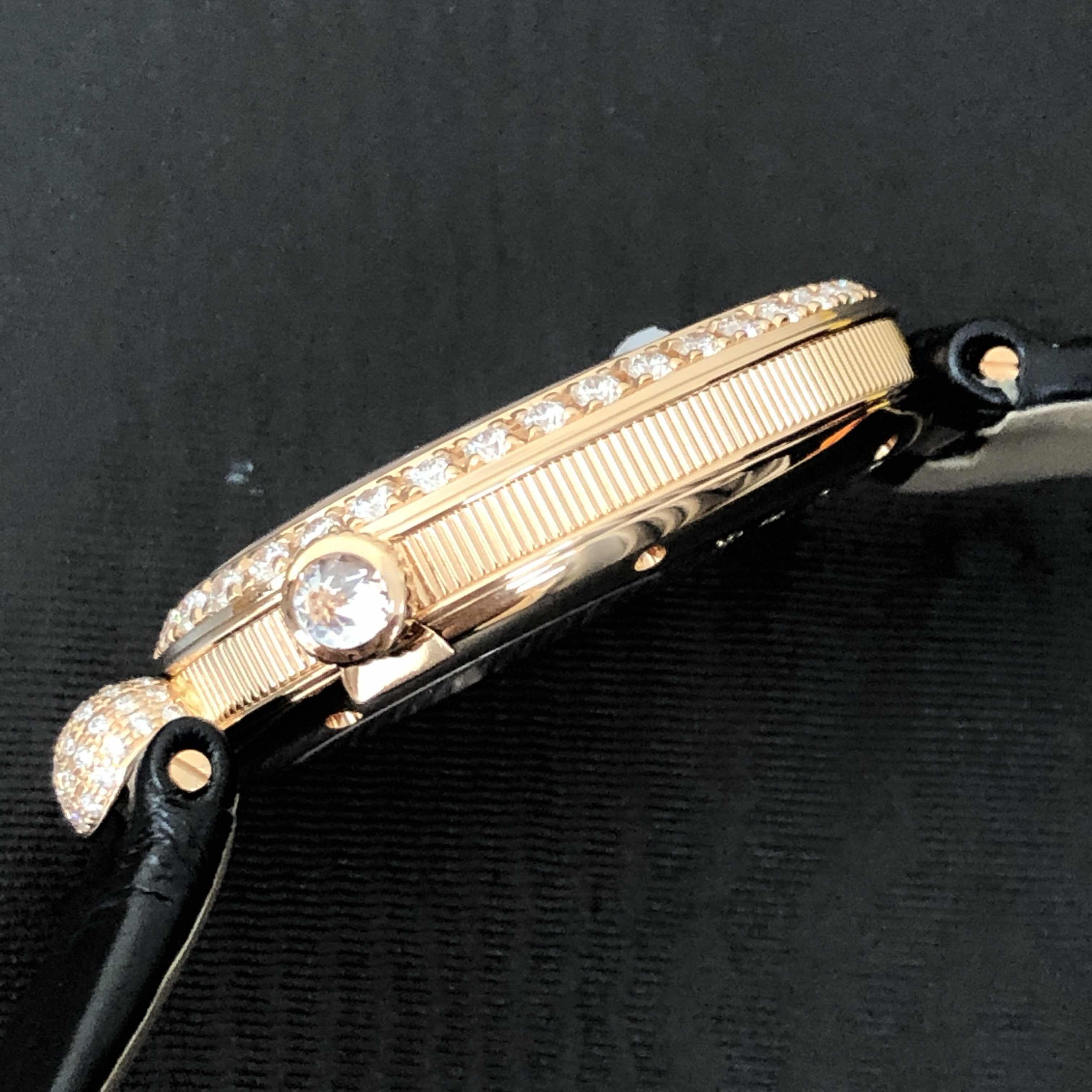 Breguet 8928BR/8D/944/DD0D REINE DE NAPLES Automatic 18kt Rose Gold & Diamonds