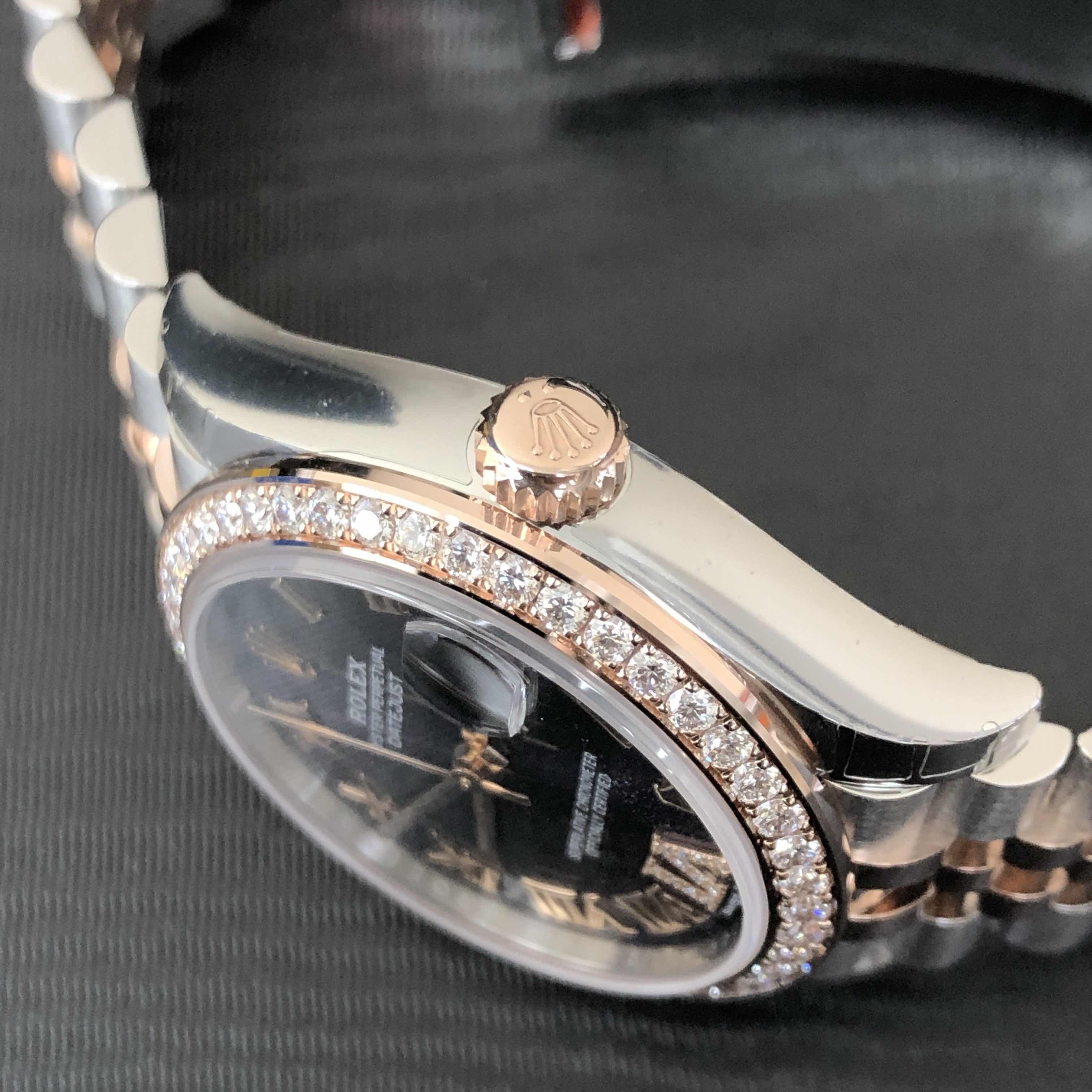Rolex 278381RBR-0020 LADY DATEJUST Automatic 18kt Rose Magic & Diamond