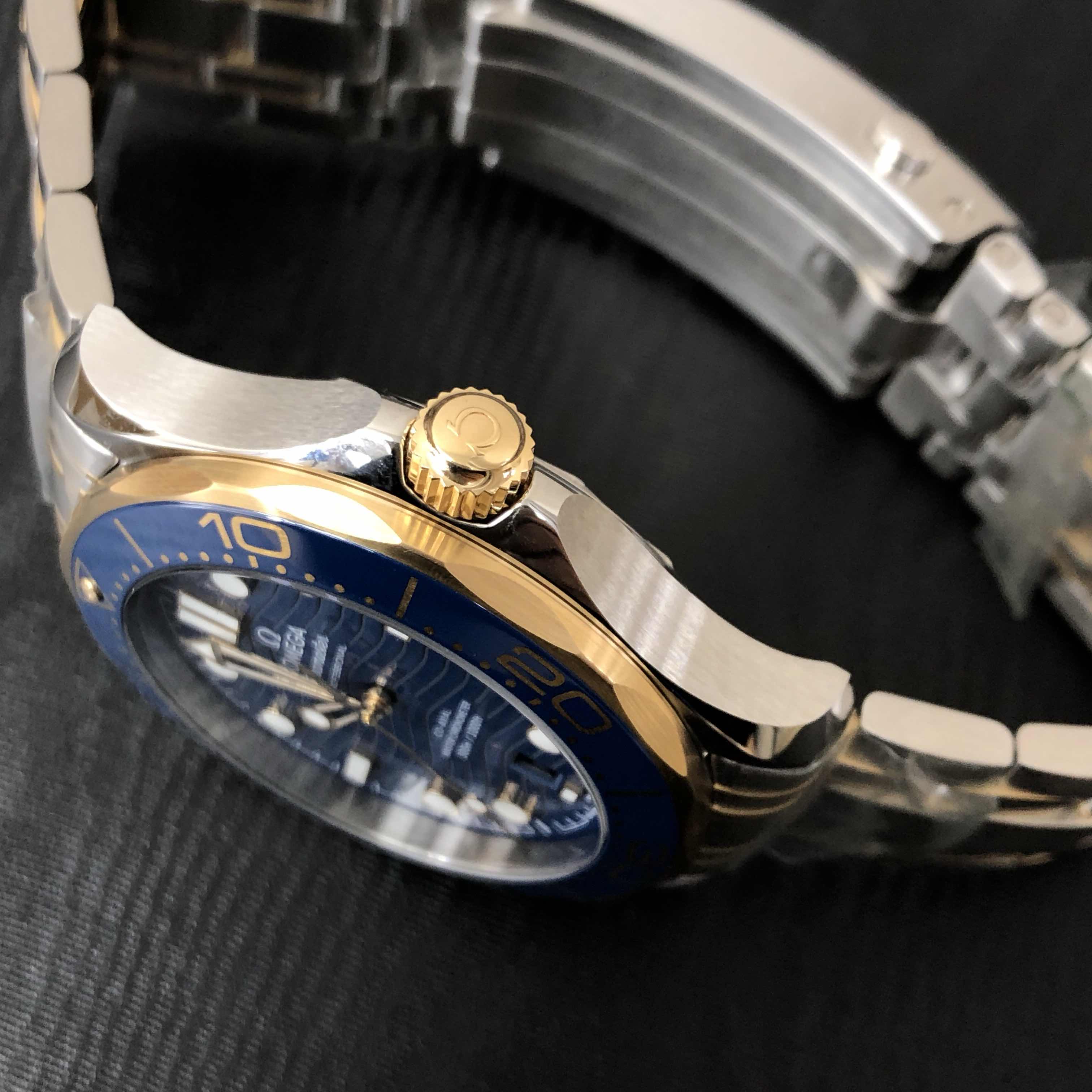 Omega 210.20.42.20.03.001 SEAMASTER Automatic 18kt Gold & Steel