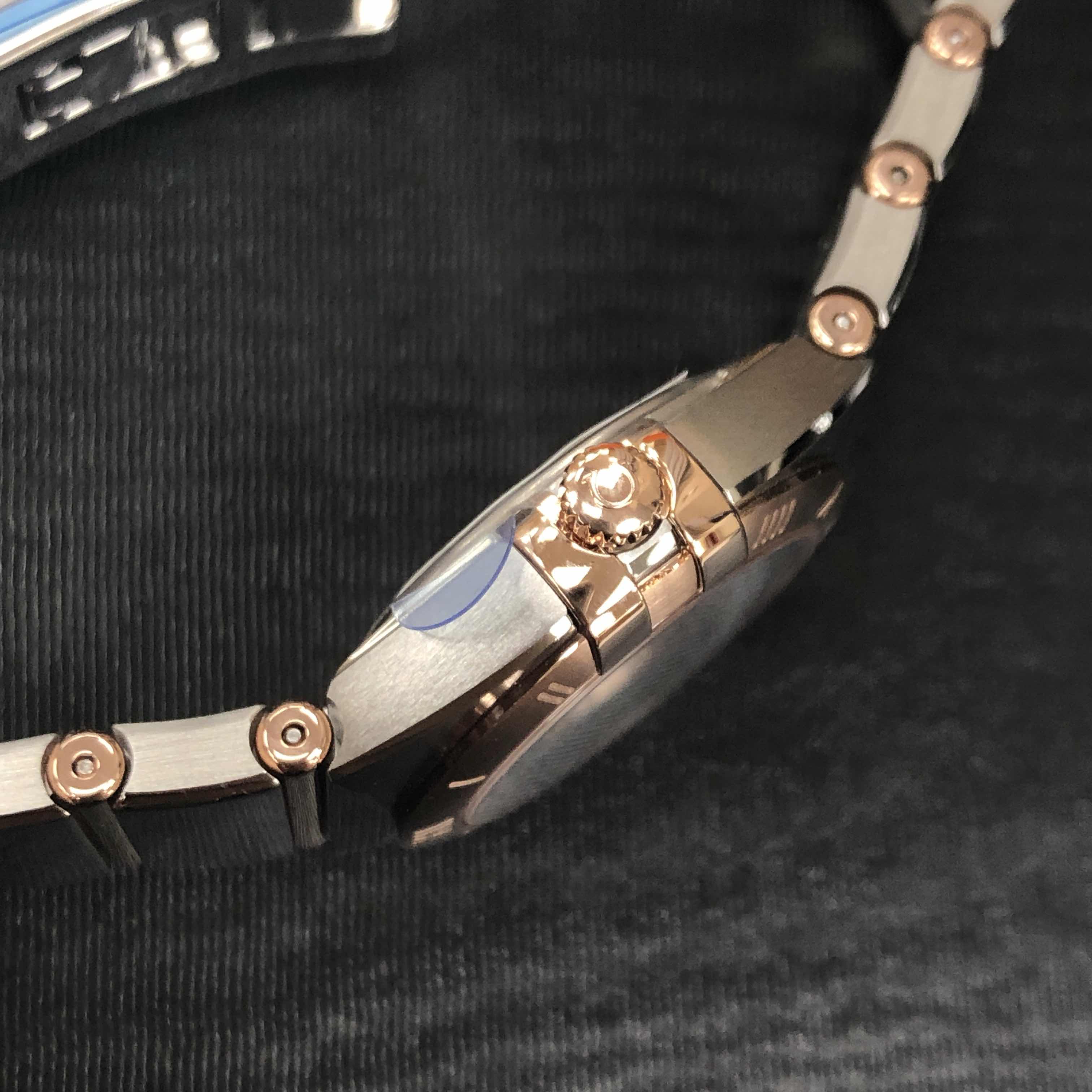 Omega 131.20.25.60.55.001 CONSTELLATION Quartz 18kt Rose Gold & Steel