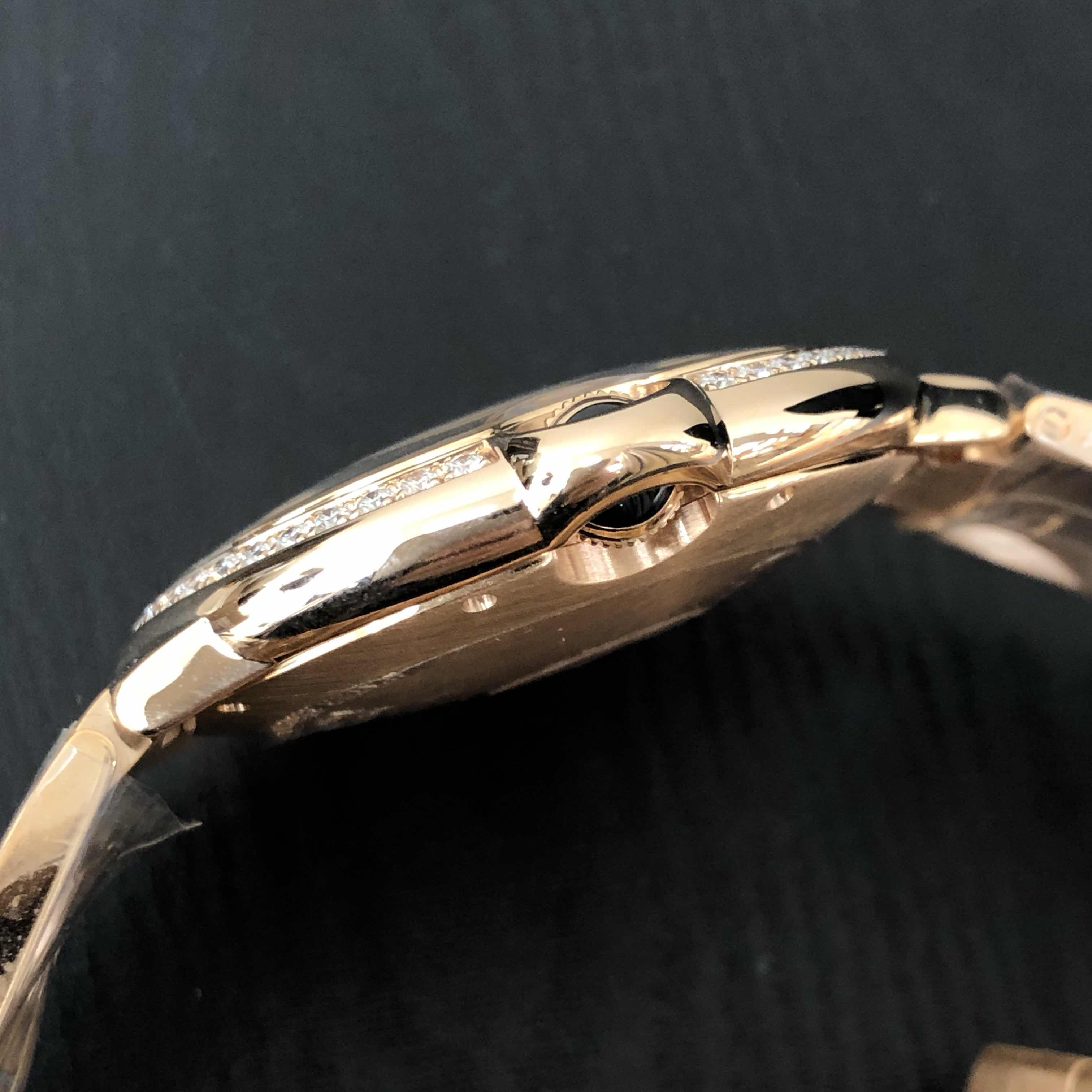 Cartier WJBB0038 BALLON BLEU Automatic 18kt Rose Gold & Diamonds