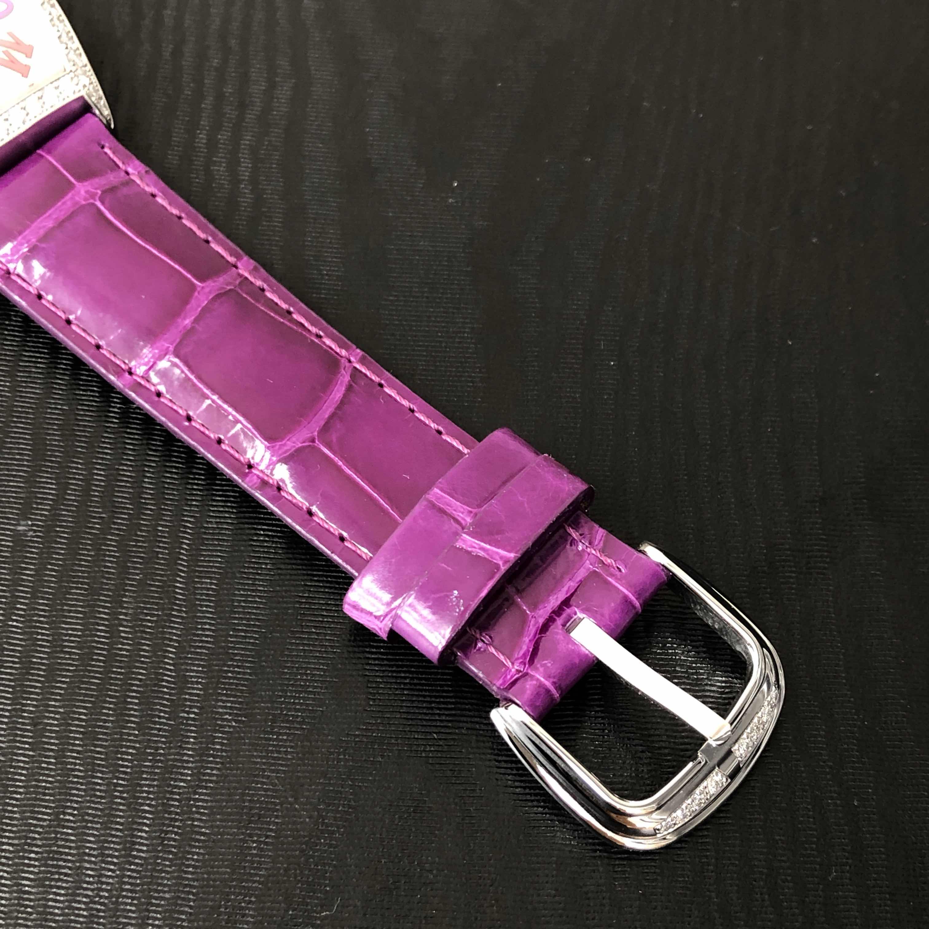 Franck Muller 5852 M QZ COL DRM MOP D 1R (AC) CINTREE CURVEX Quartz Stainless Steel & Diamonds
