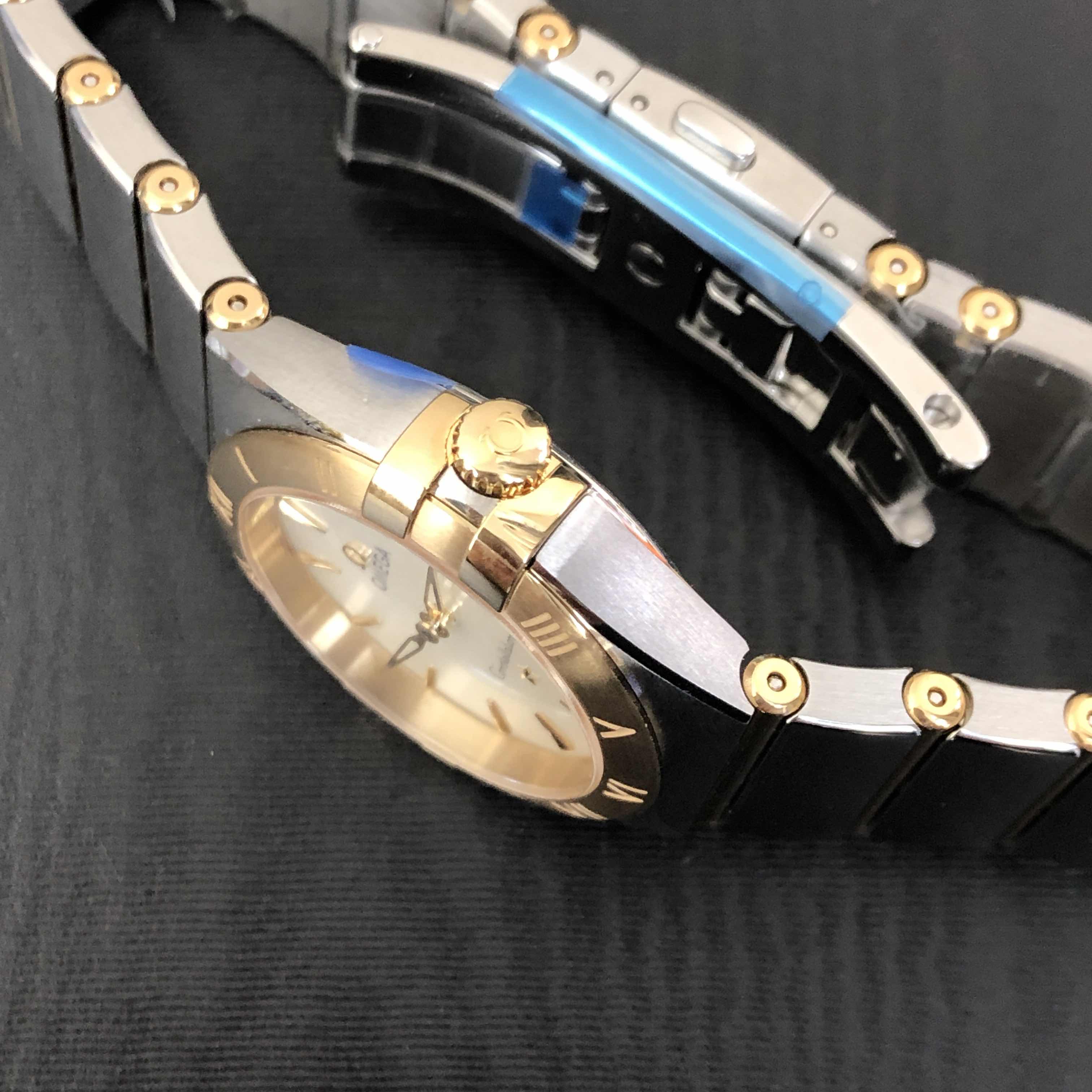 Omega 131.20.28.60.05.002 CONSTELLATION Quartz 18kt Gold & Steel