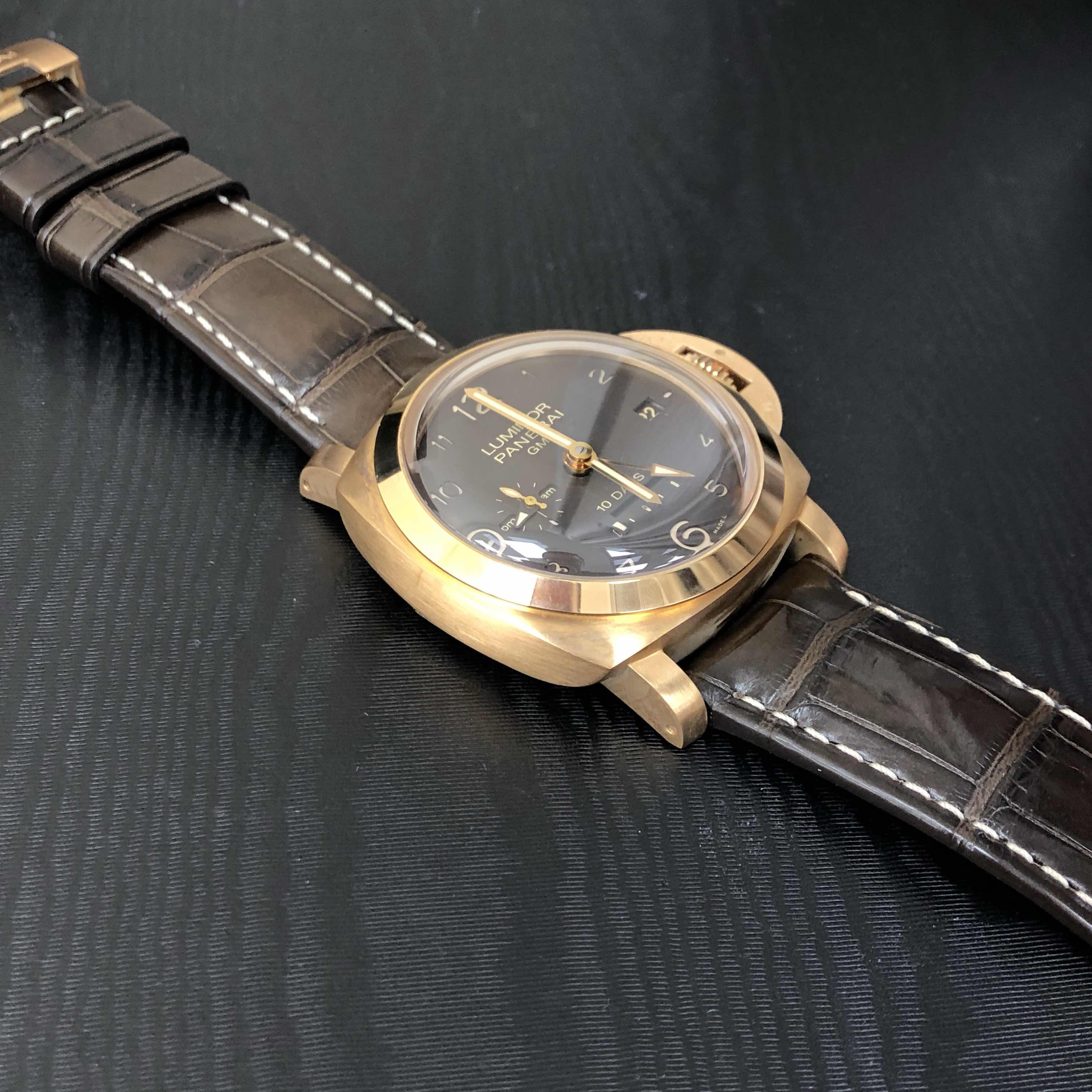 Panerai PAM00487 LUMINOR Automatic 18kt Rose Gold