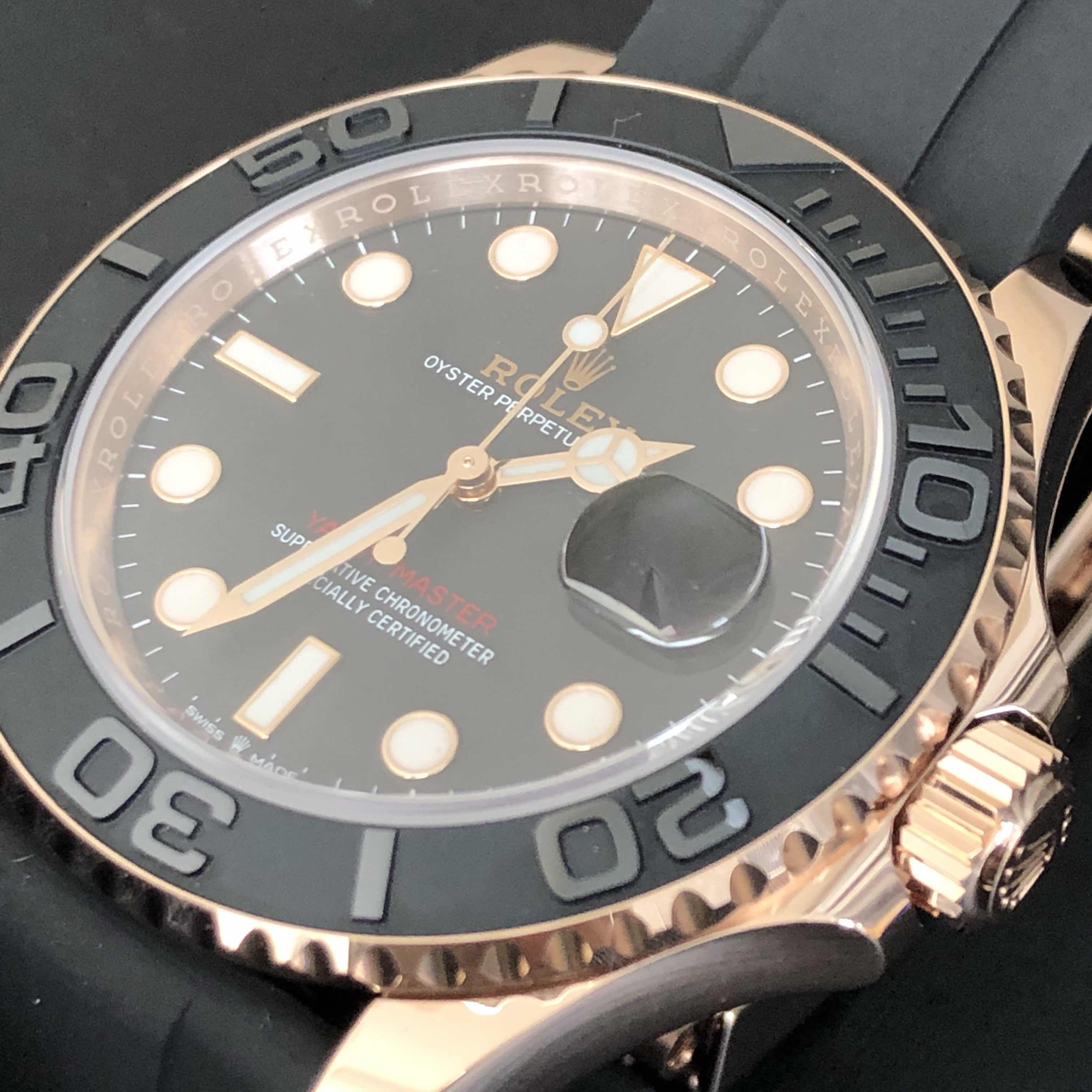 Rolex 126655-0002 YACHT MASTER Automatic 18kt Rose Gold