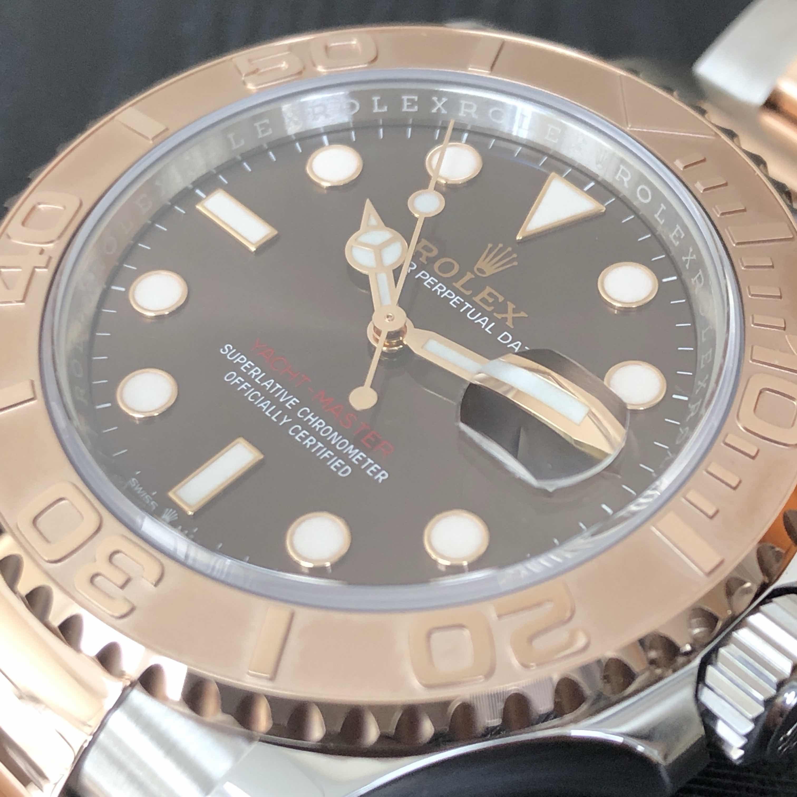 Rolex 126621-0001 YACHT MASTER Automatic 18kt Rose Gold & Steel