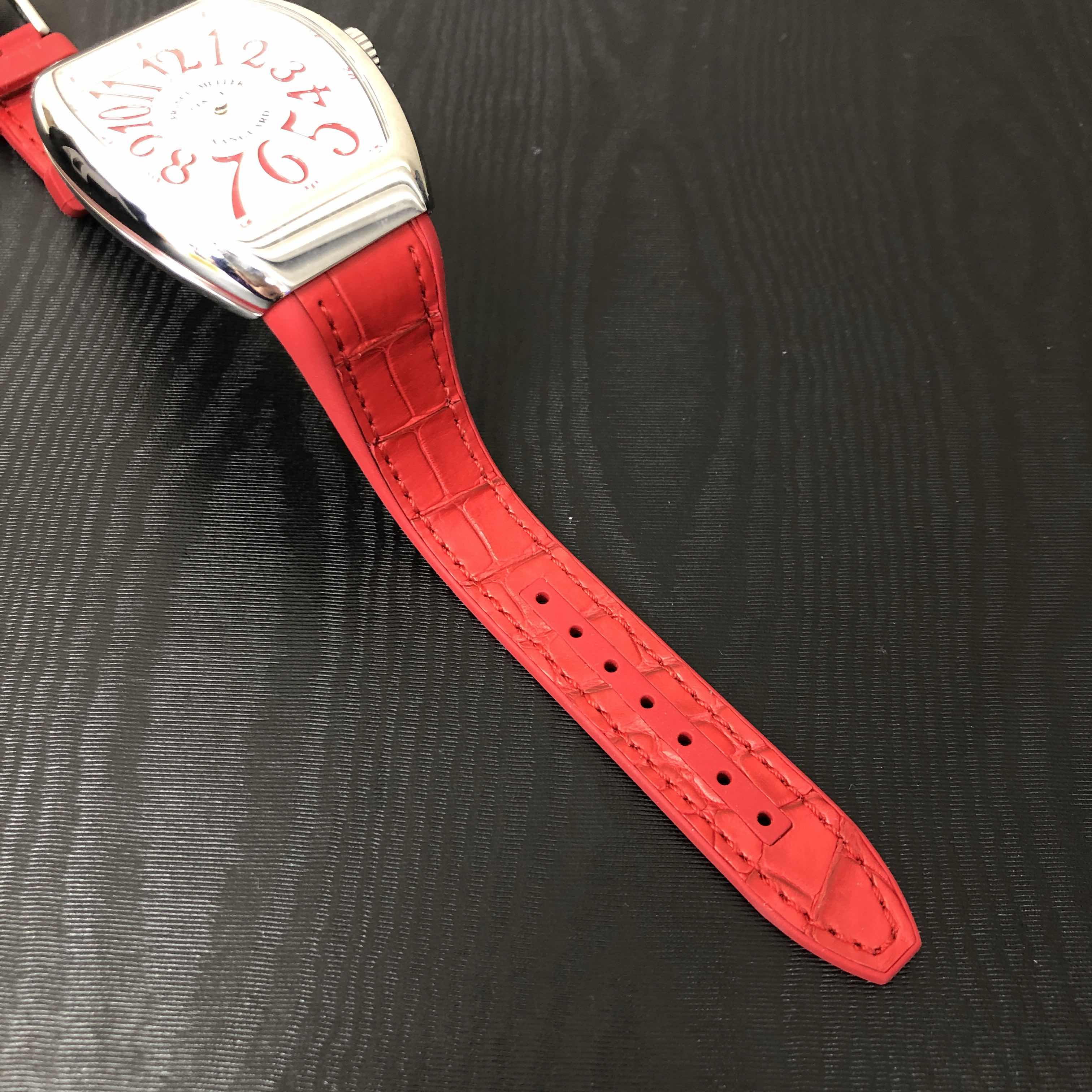 Franck Muller V 35 QZ (AC.RG) VANGUARD Quartz Stainless Steel