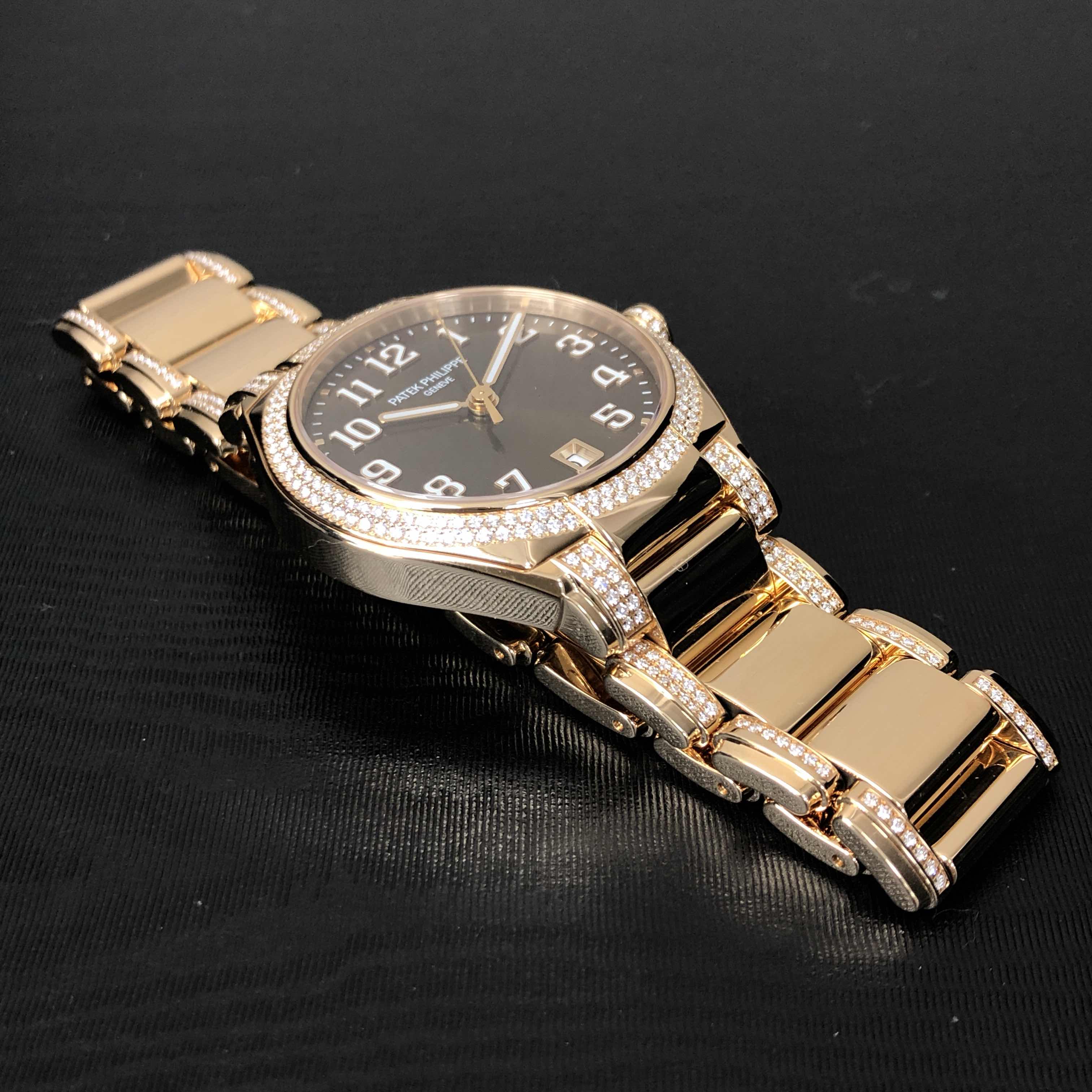 Patek Philippe 7300/1201R-001 TWENTY-4 Automatic 18kt Rose Gold & Diamonds