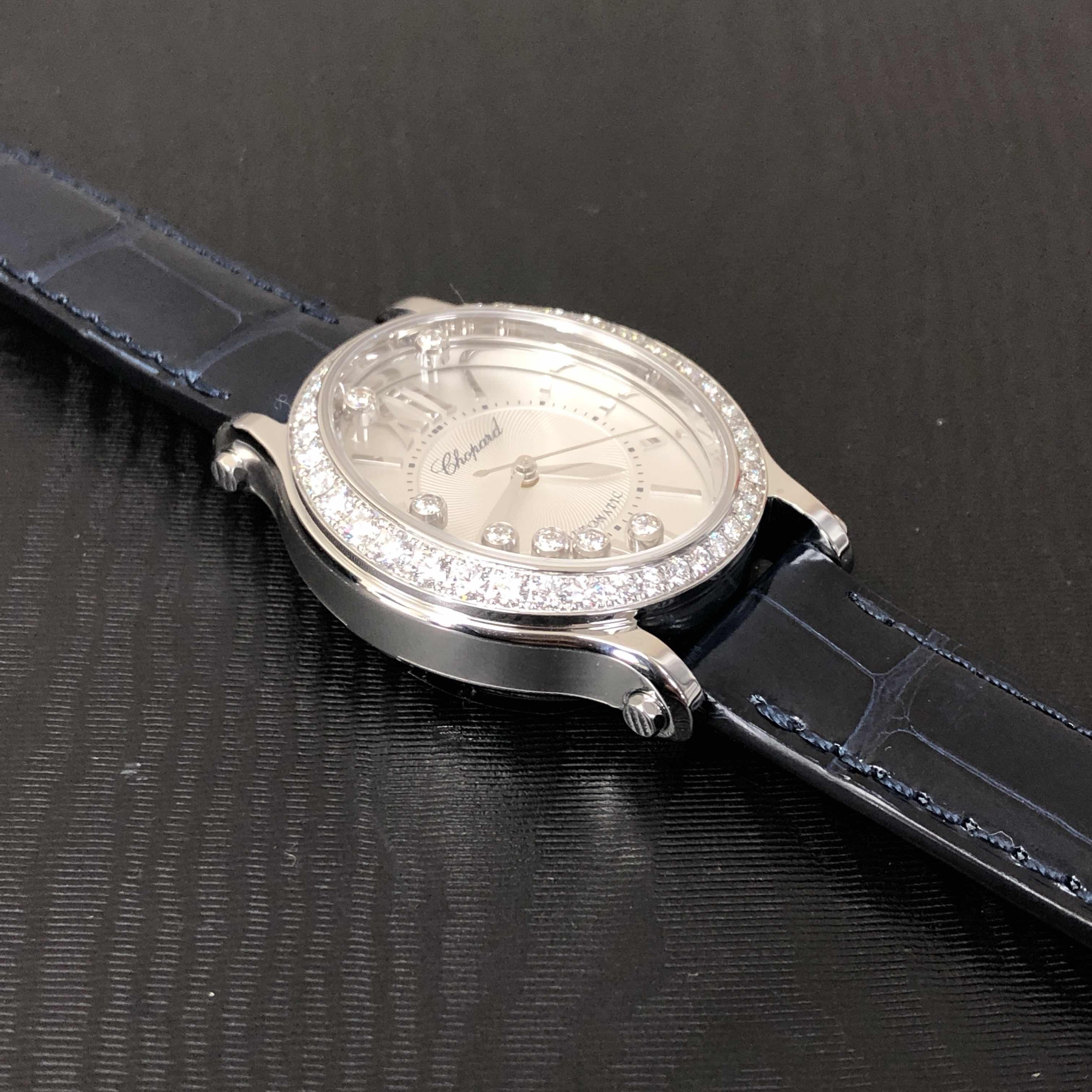 Chopard 278602-3003 HAPPY SPORT Automatic Stainless Steel & Diamonds