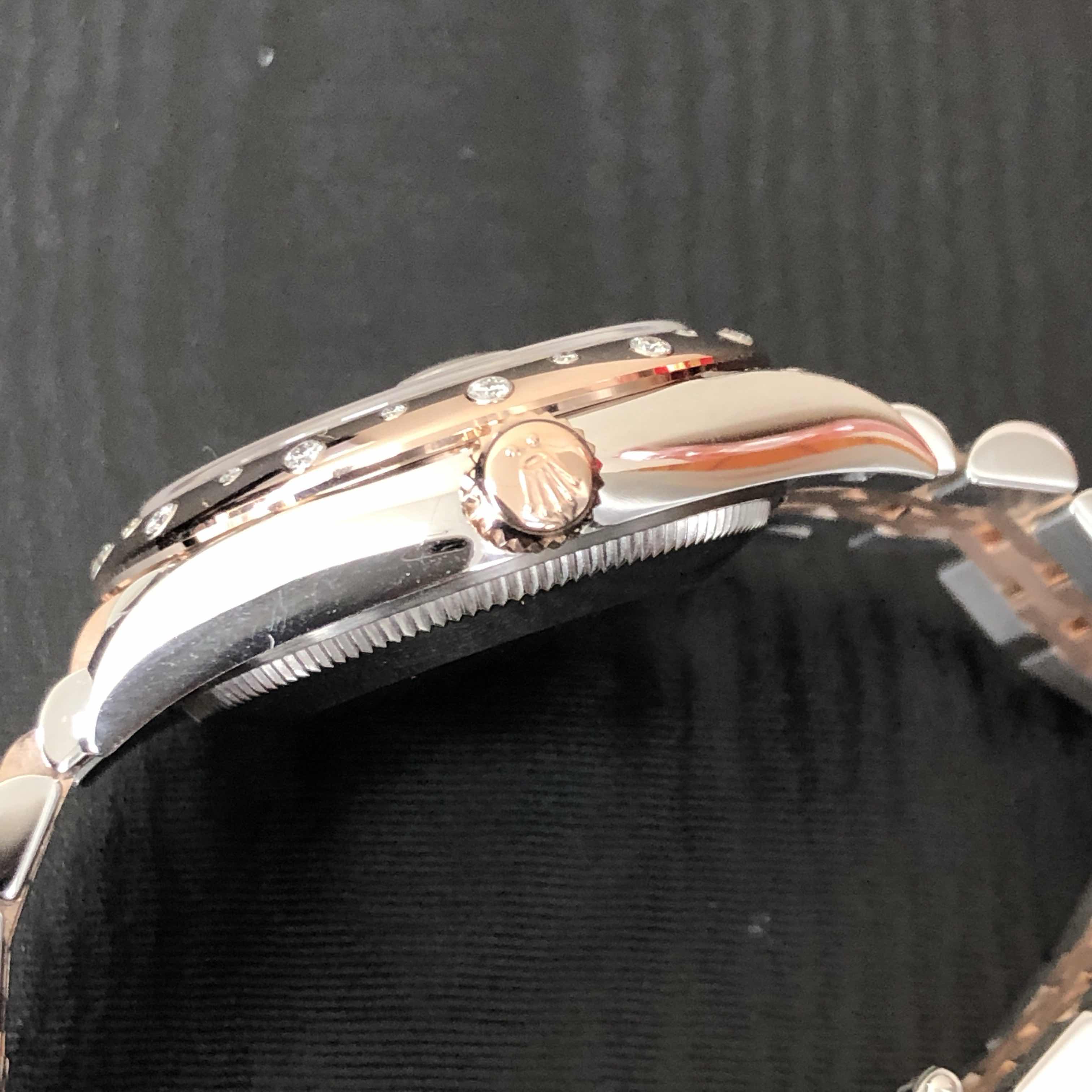 Rolex 278341RBR-0026 DATEJUST Automatic 18kt Rose Magic & Diamond