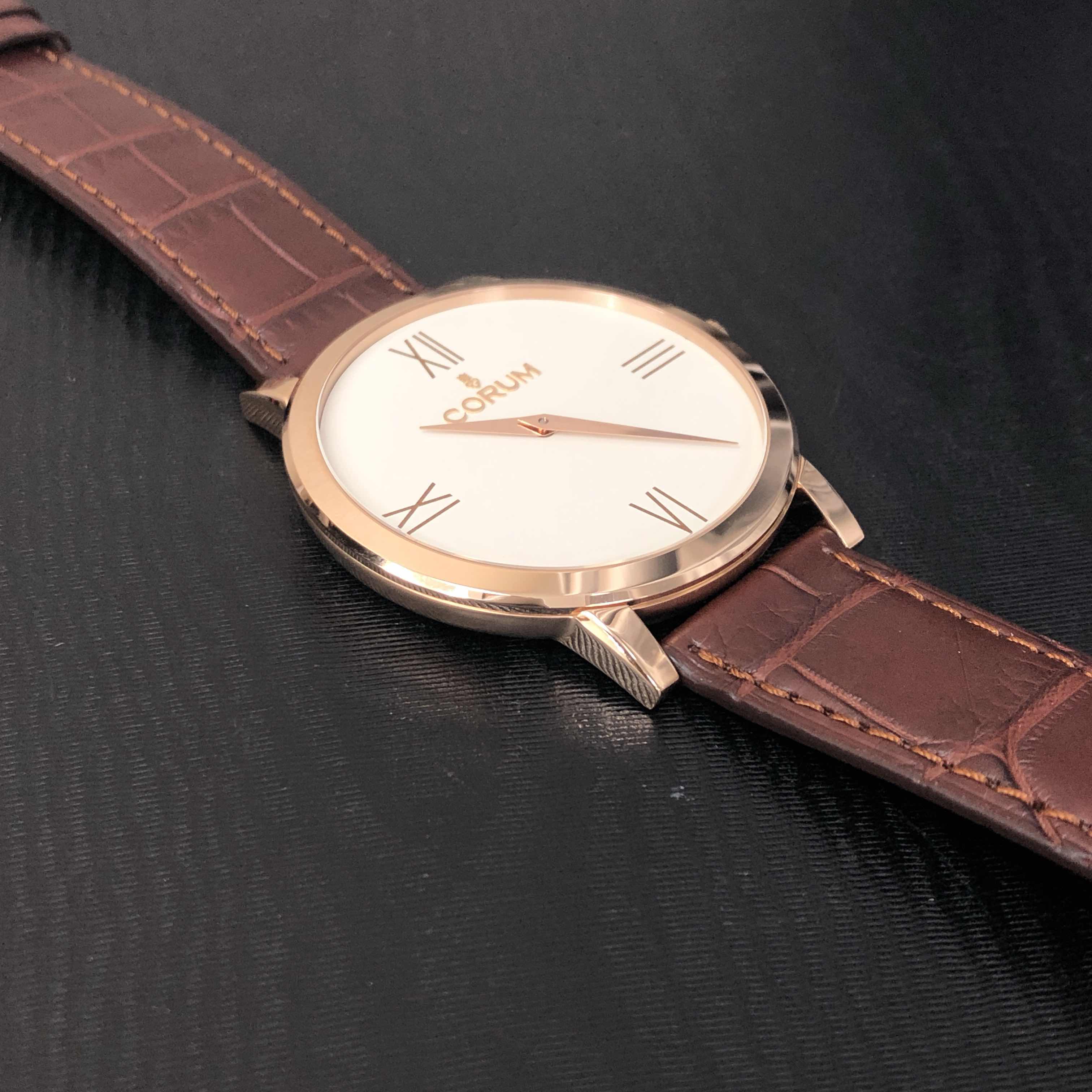Corum 157.100.55/0002 BD01 HERITAGE Automatic 18kt Rose Gold