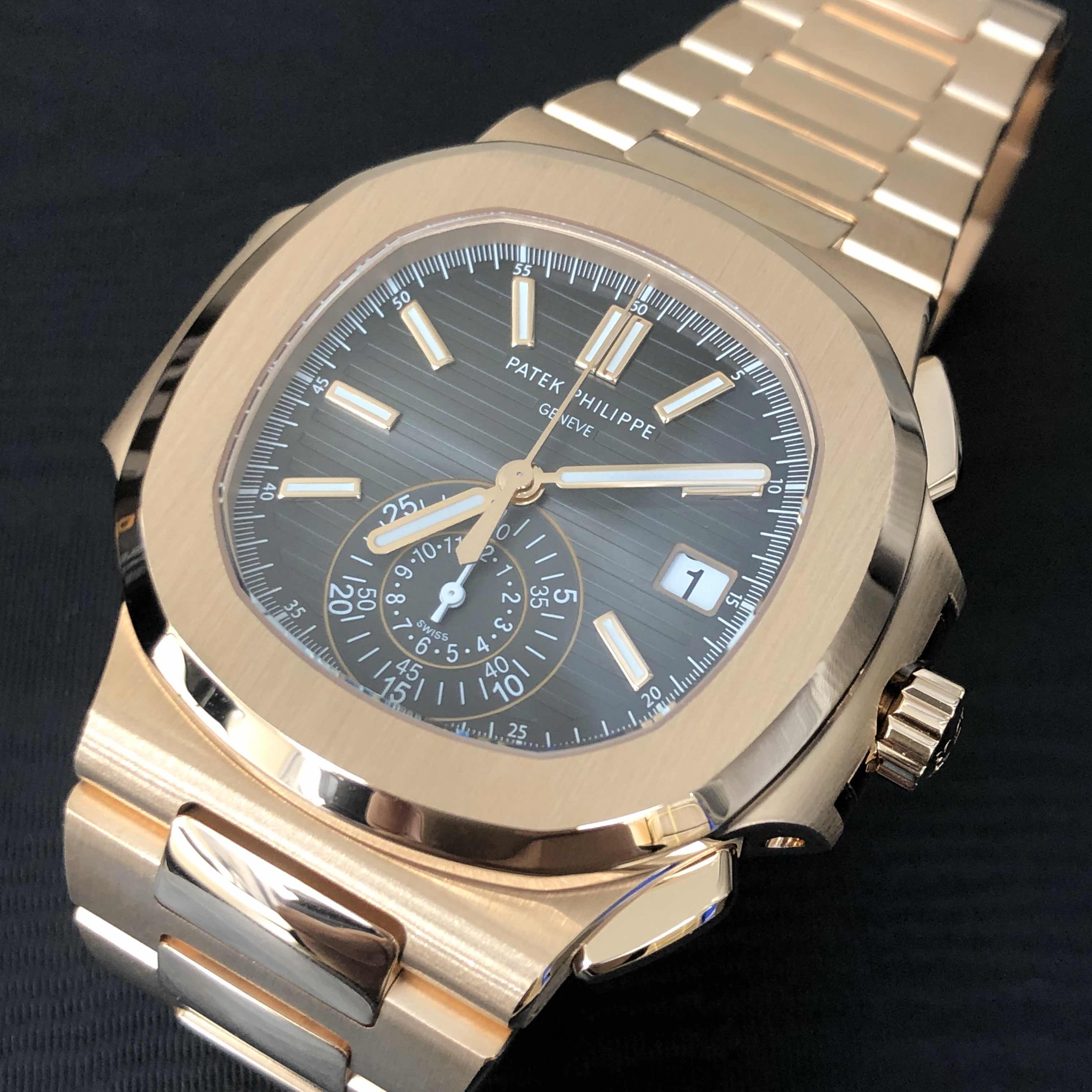 Patek Philippe 5980/1R-001 NAUTILUS Automatic 18kt Rose Gold