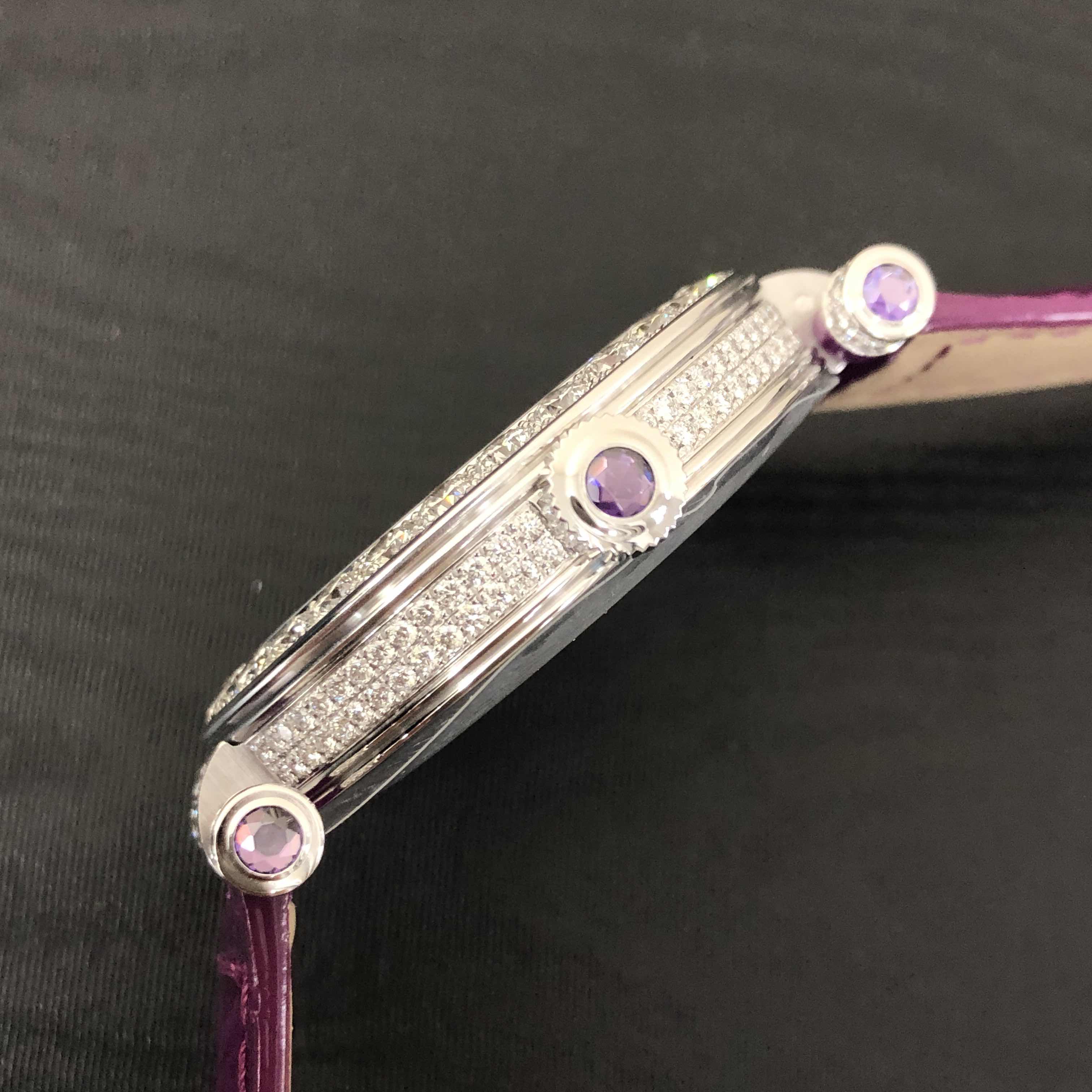 Franck Muller DM 42 COL DRM D 1R CD (OG) DOUBLE MYSTERY Automatic 18kt White Gold & Diamond