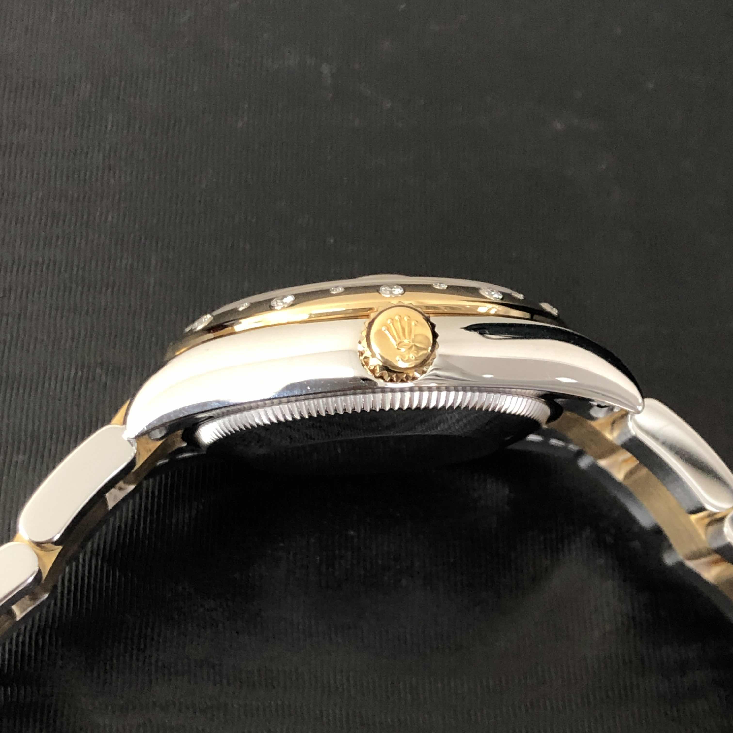 Rolex 178343SVVIDIA_O LADY DATEJUST Automatic 18kt Gold & Diamond & Steel