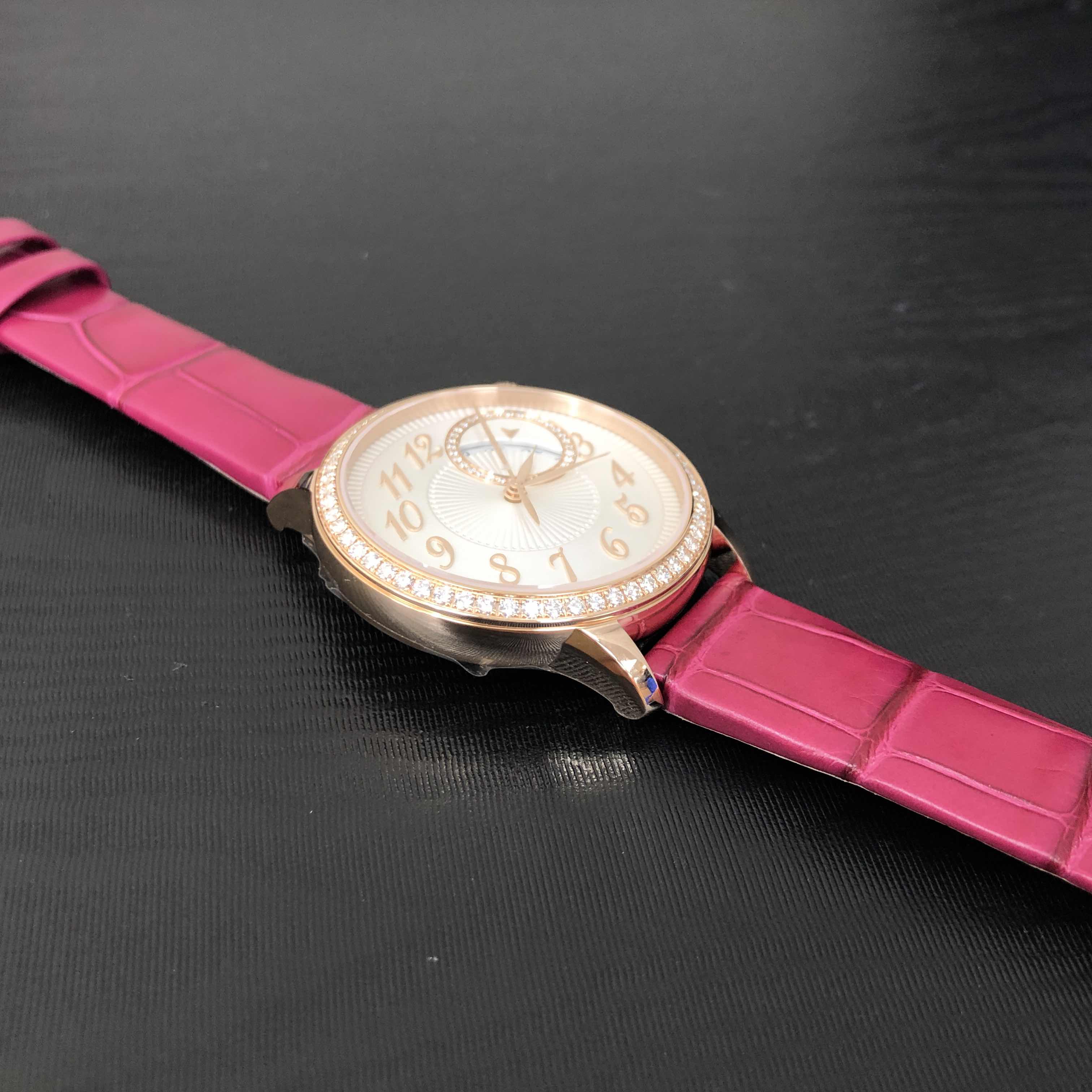 Vacheron Constantin 4605F/000R-B496 EGERIE Automatic 18kt Rose Gold & Diamonds