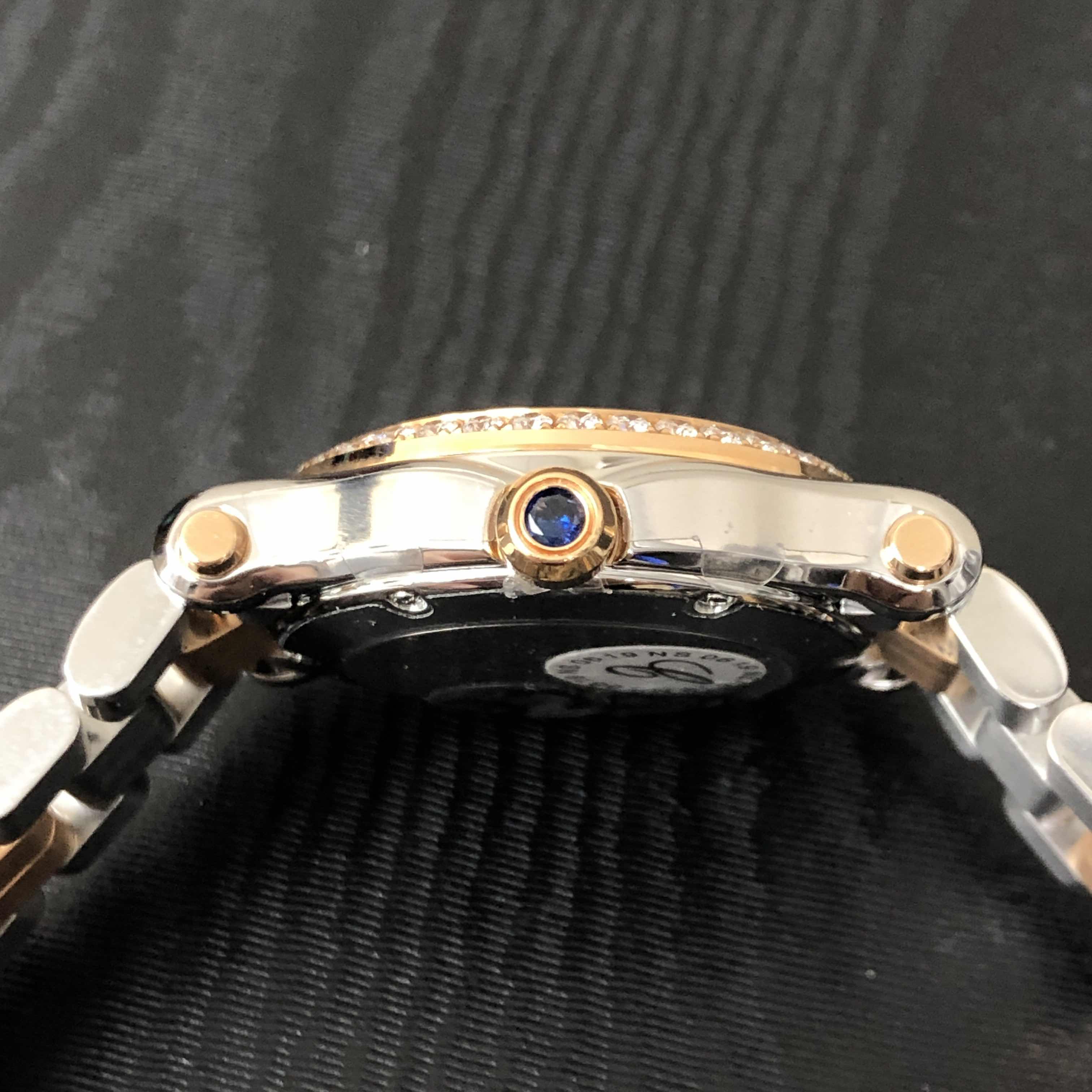 Chopard 278590-6004 HAPPY SPORT Quartz 18kt Rose Gold & Steel