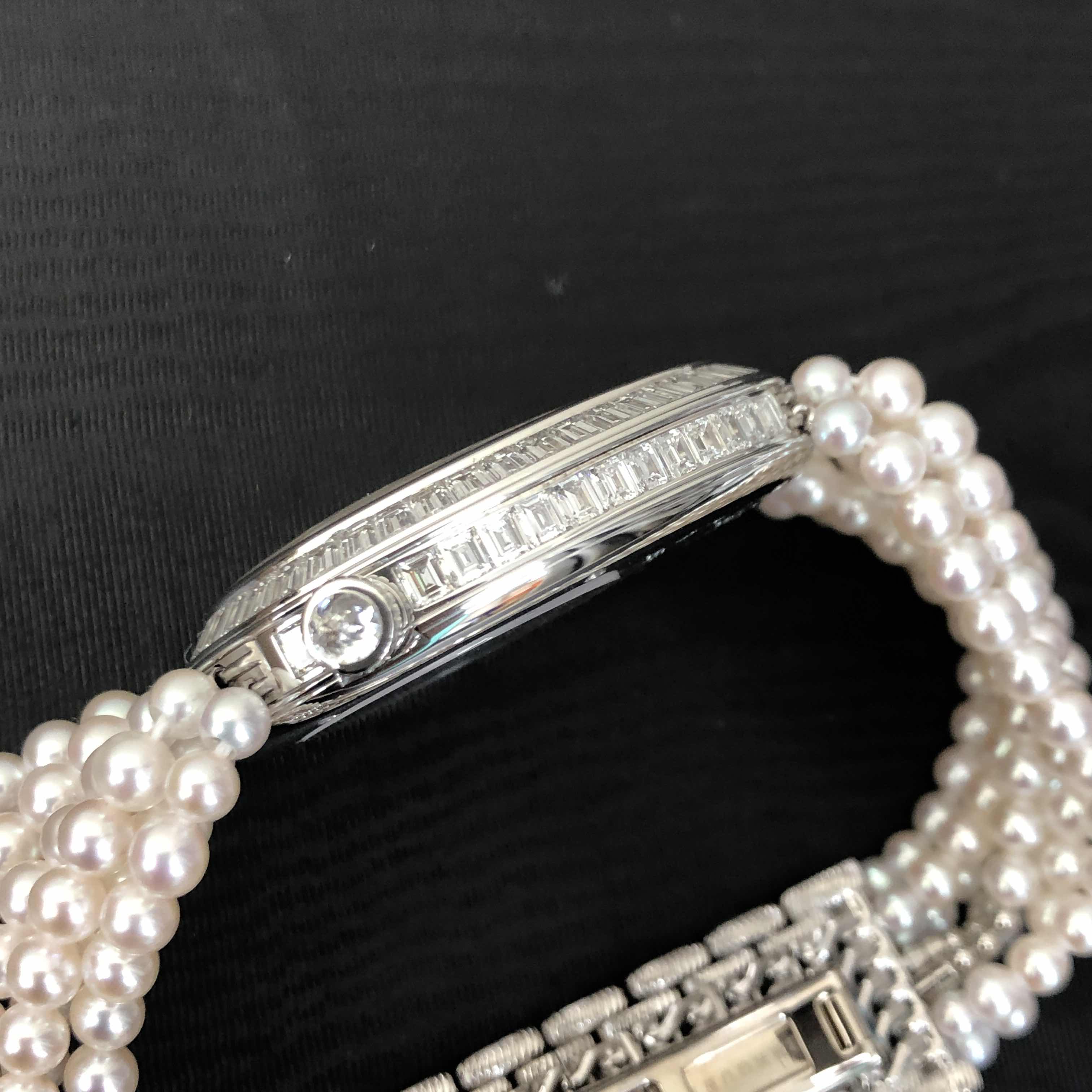 Breguet 8939BB/6D/J49/DD0D REINE DE NAPLES Automatic 18kt White Gold & Diamond