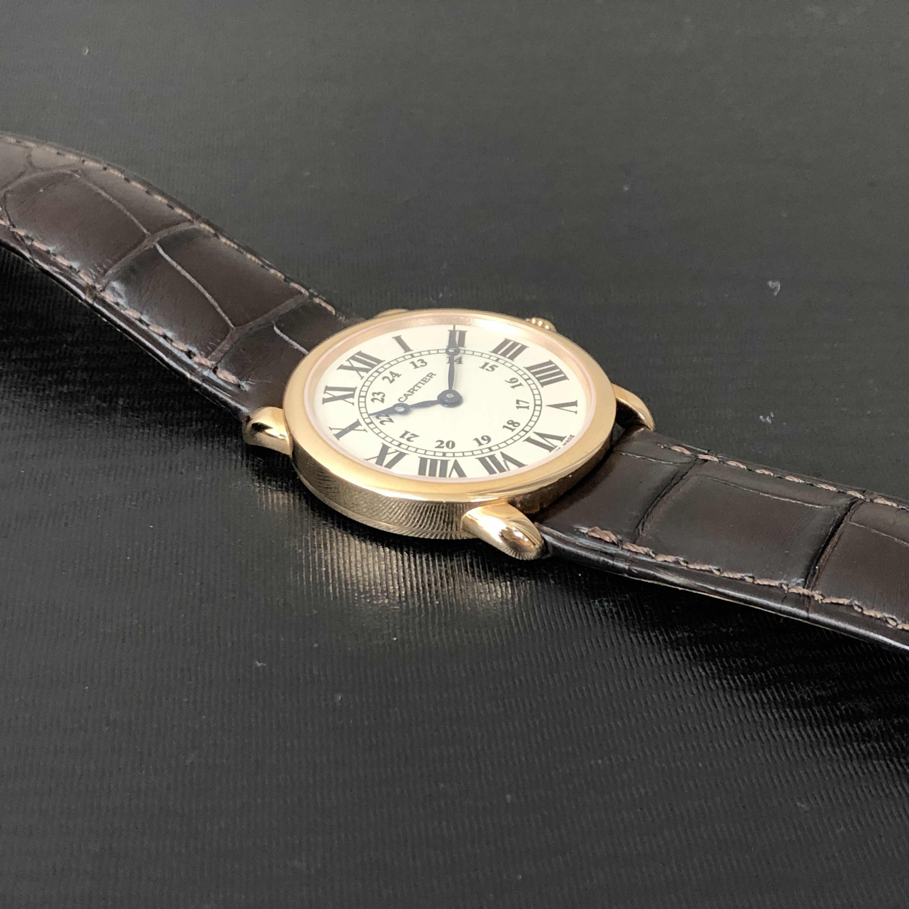 Cartier W6800151 RONDE LOUIS CARTIER Quartz 18kt Rose Gold